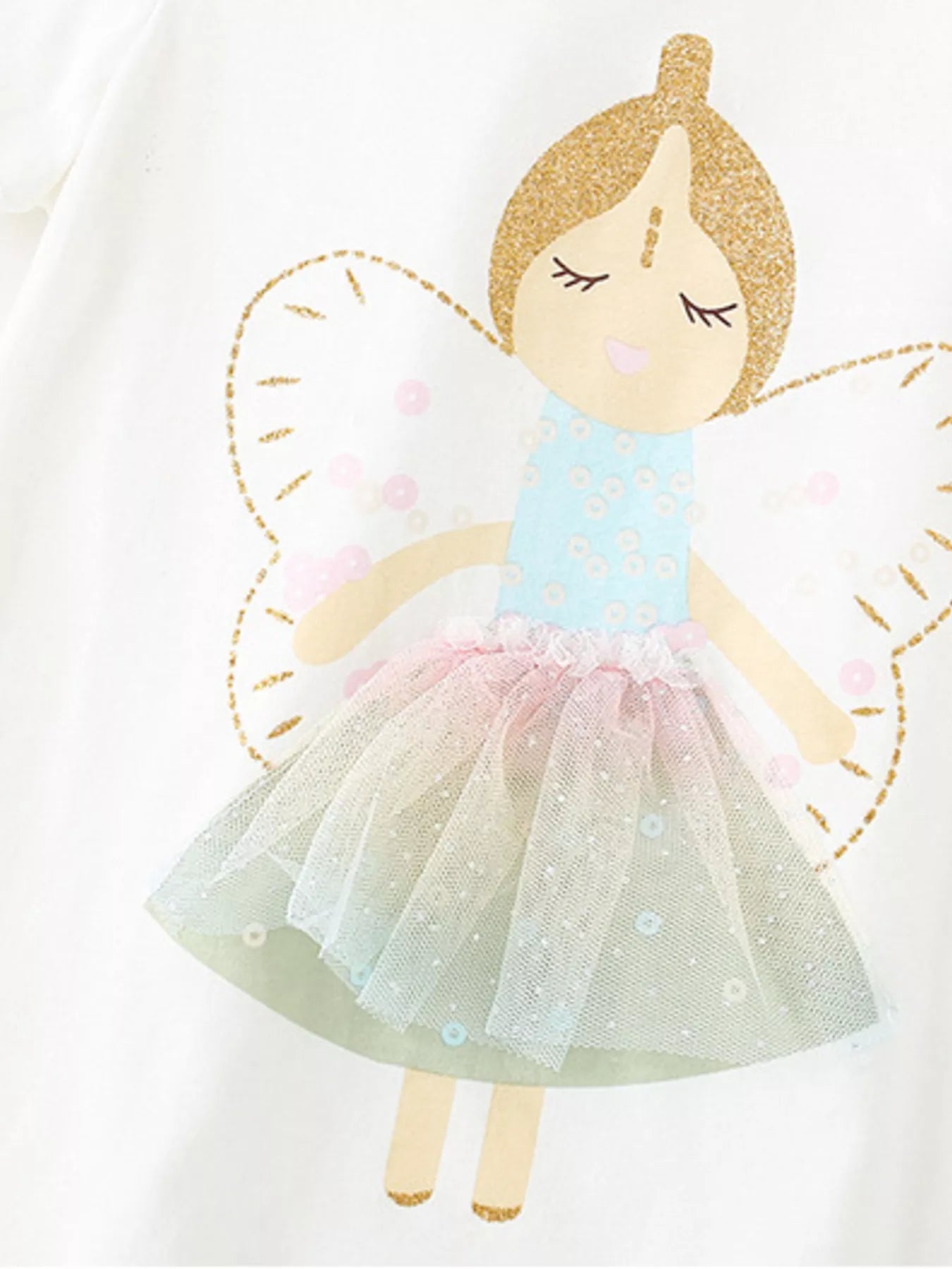 Children's Fairy Graphic Tee & Shorts Set