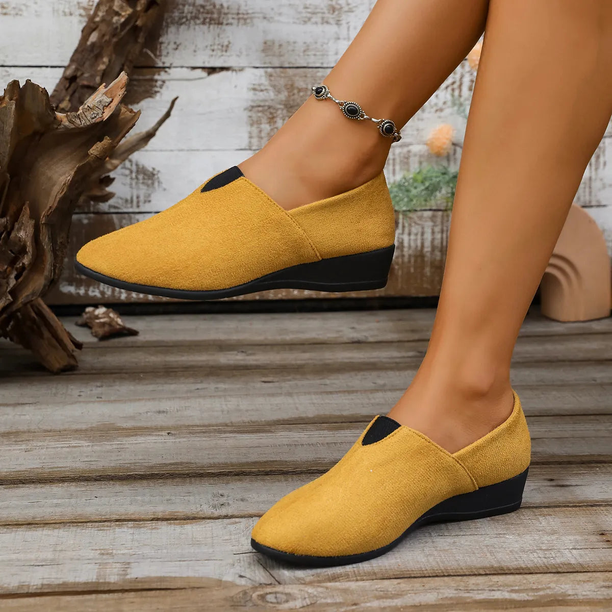 Breathable Mesh Slip-On Loafers
