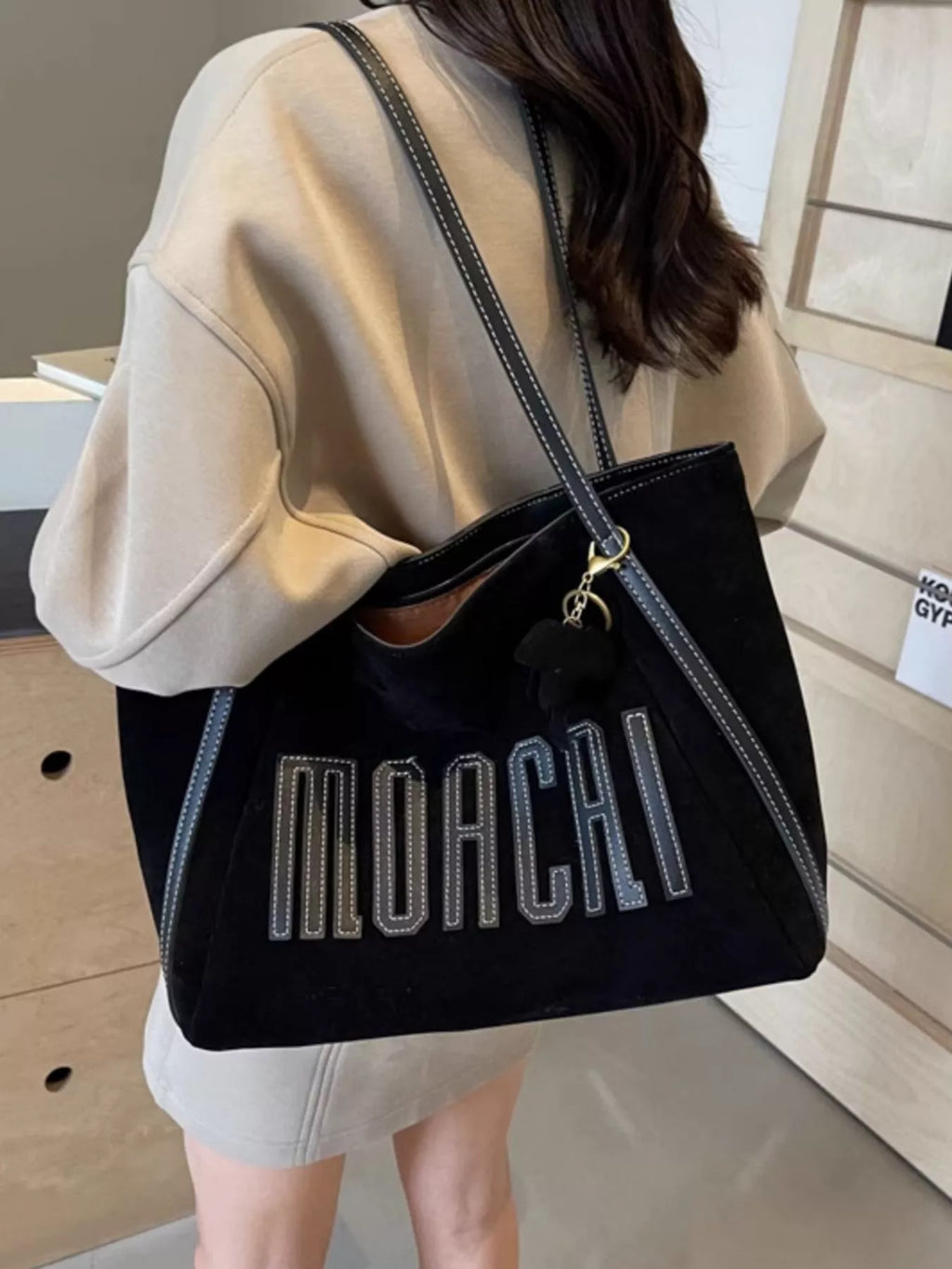 Casual Letter Shoulder Bag