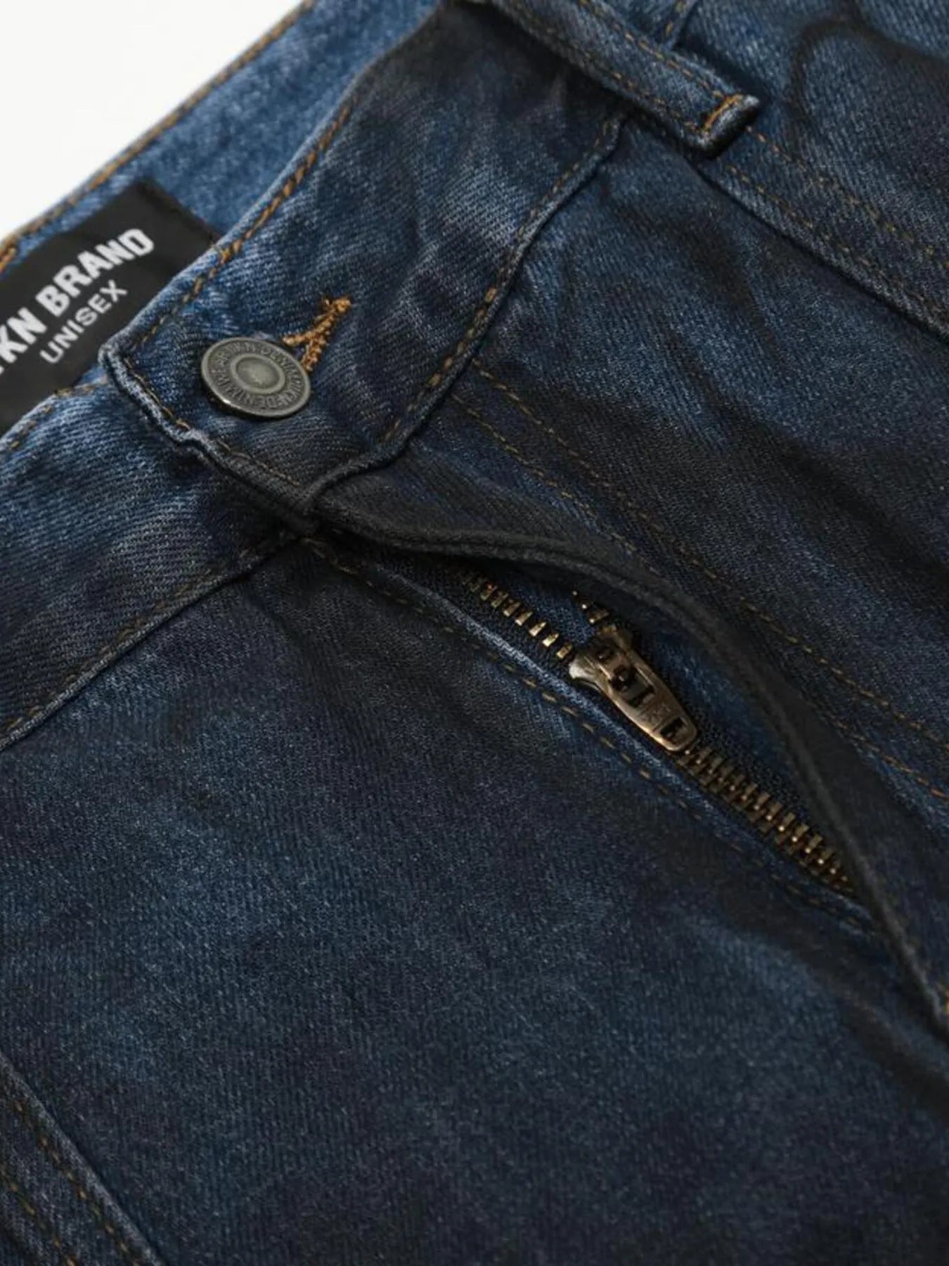 Men's Loose Fit Cargo Jeans