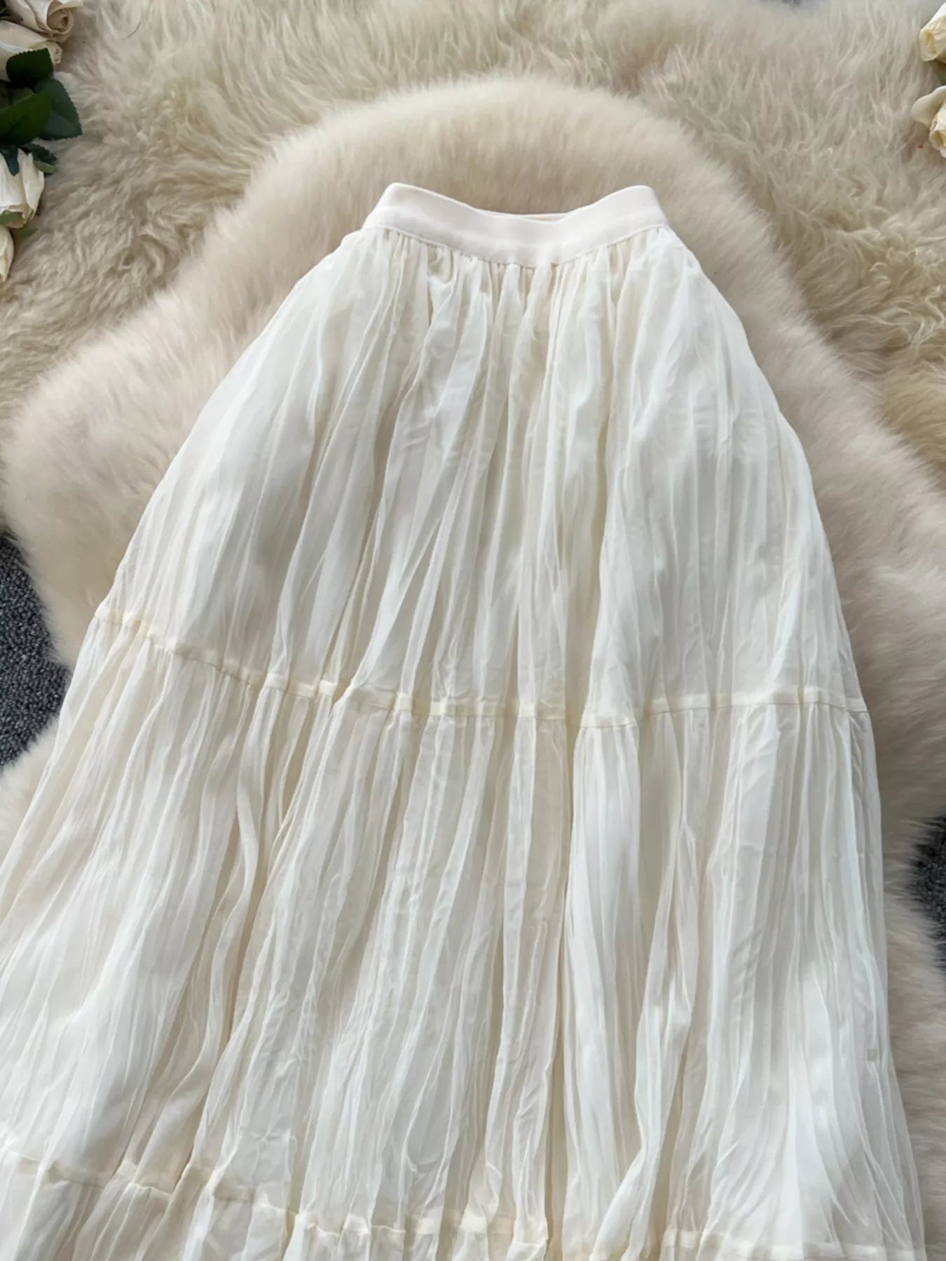 Tiered Tulle Skirt