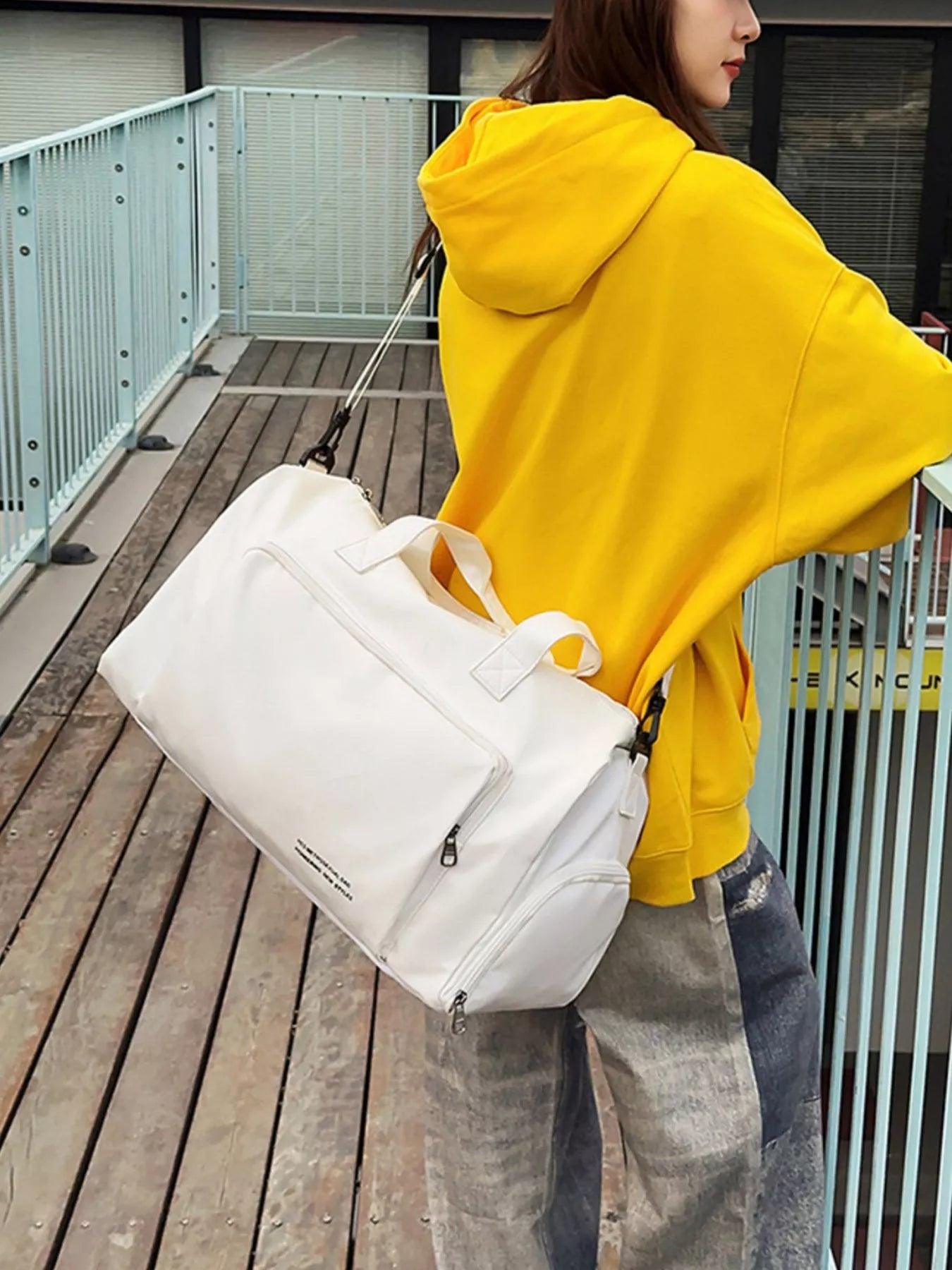 Large Capacity Canvas Travel Bag