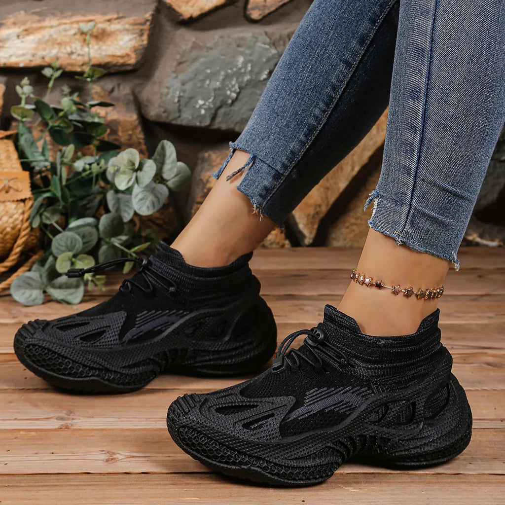 Lace Up Mesh Athletic