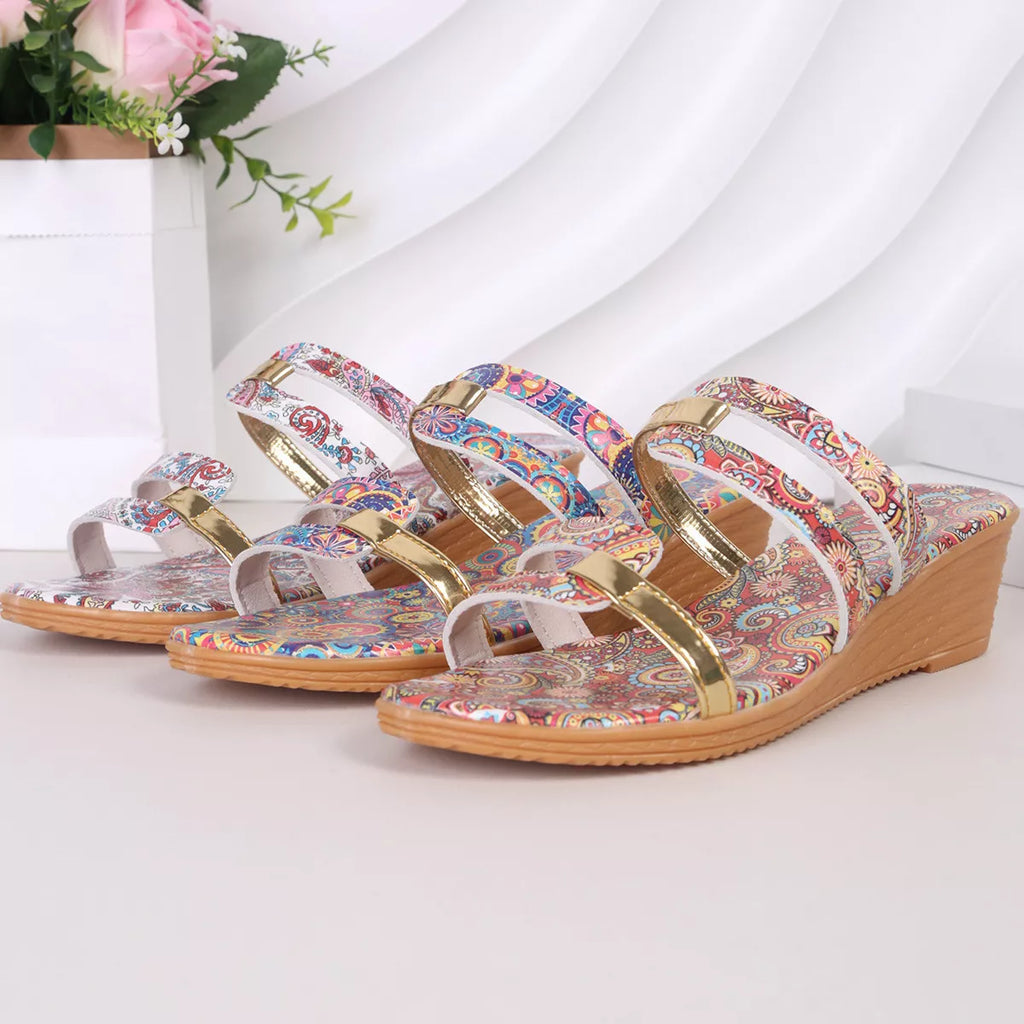 Open Toe Wedge Sandals