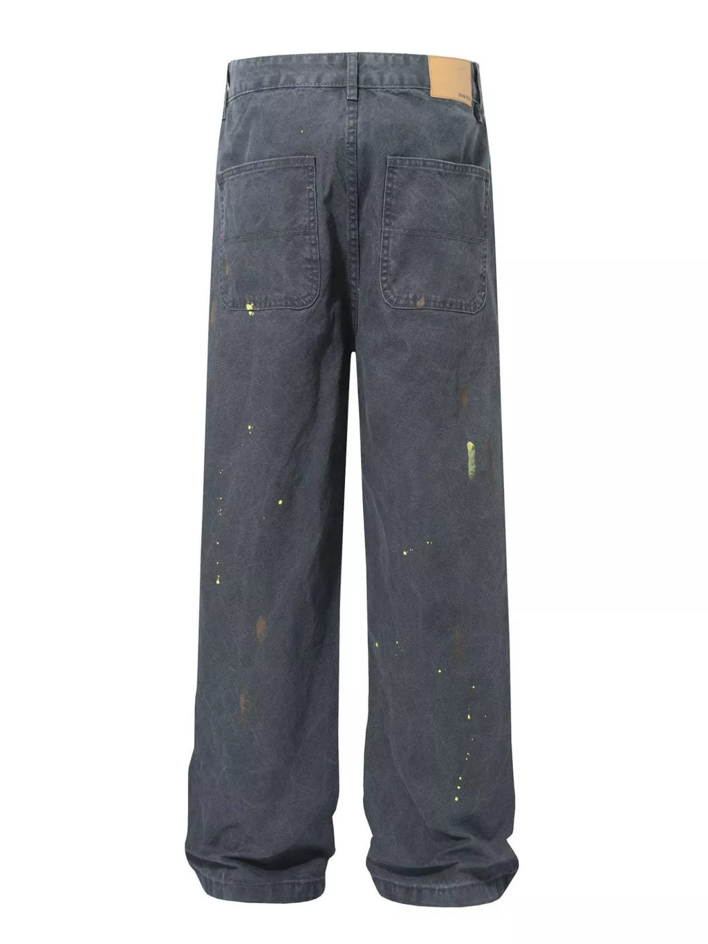 Men's Ink-Splash Loose Fit Pants