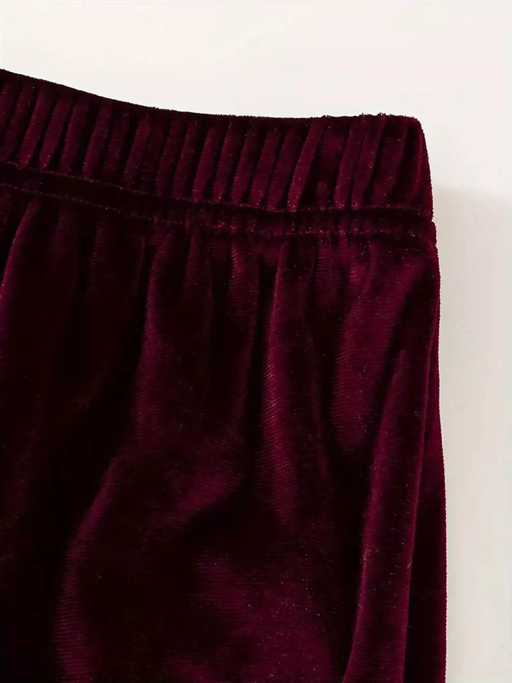 Full Size Velvet Hoodie and Pants Set Plus Size