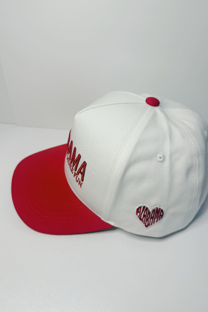 TRR - Cotton Structured Hat - ALABAMA Girls Have More fun