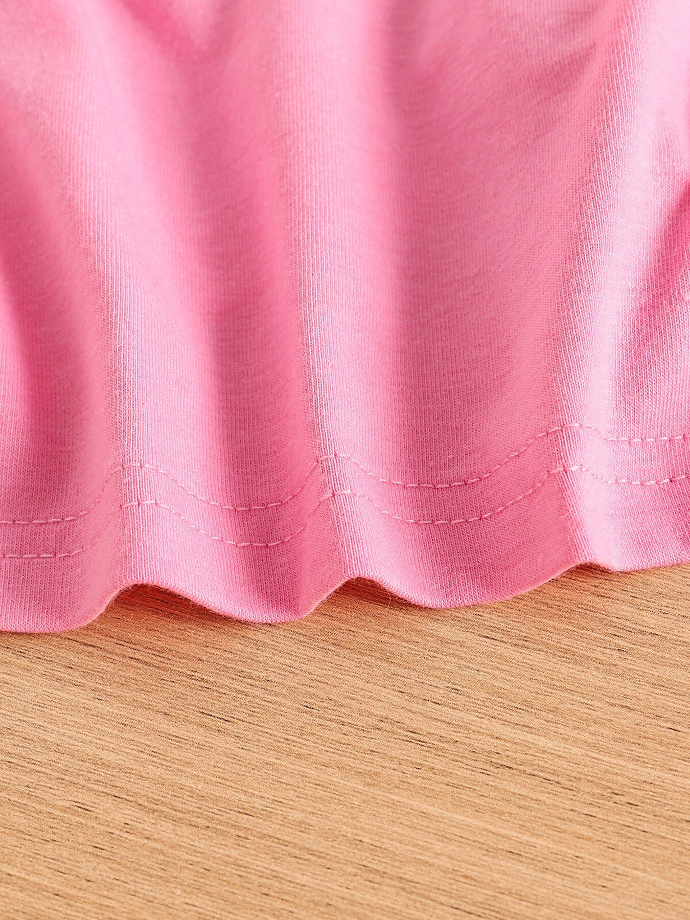 Children's Crop Top & Ruched Dress Set