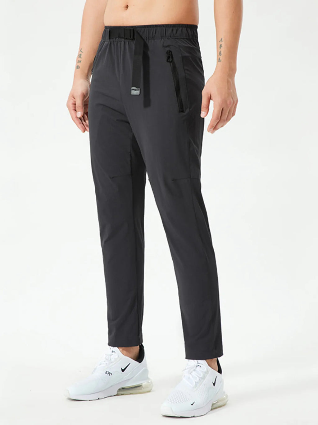 Men's Plus Size Elastic Waist Pants