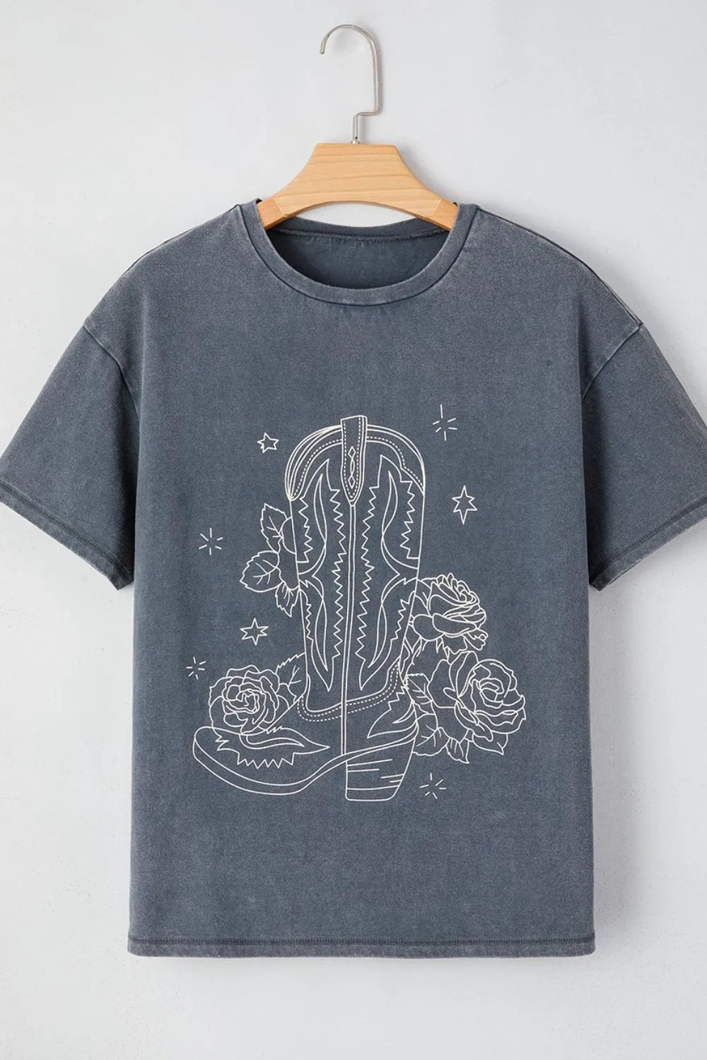 Western Cowboy Boots Graphic T-Shirt