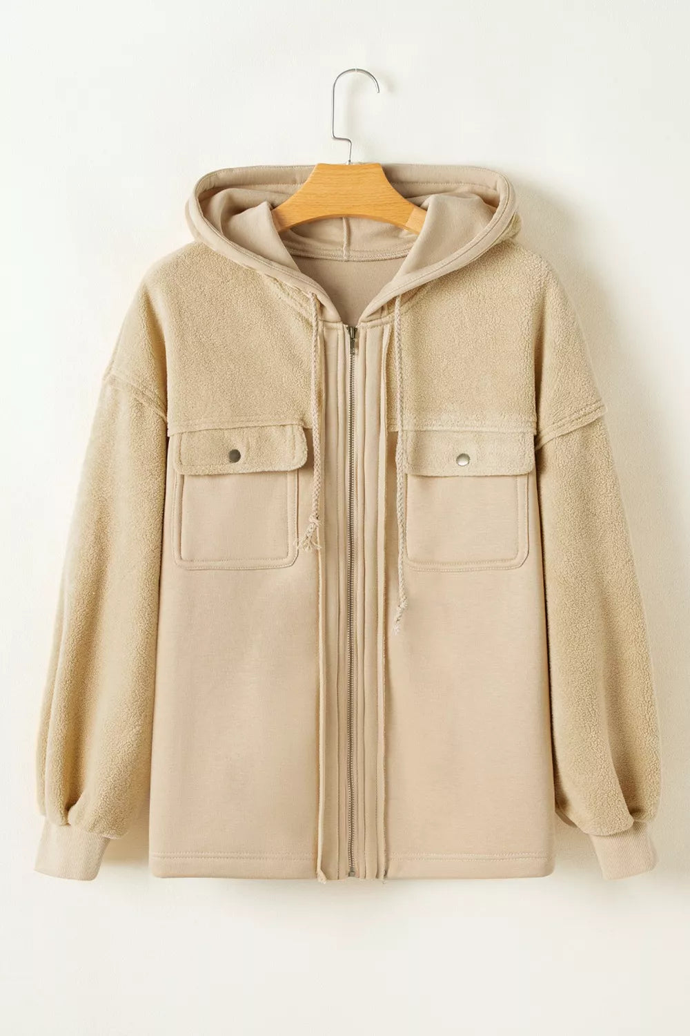 Casual Zip Up Jacket with Pockets