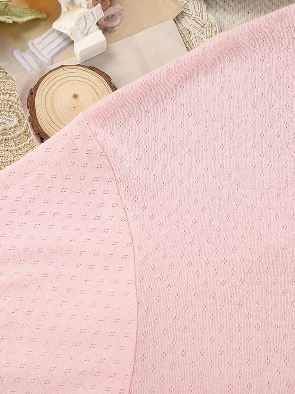 Tie Waist Kimono Sleeve Lounge Nightgown