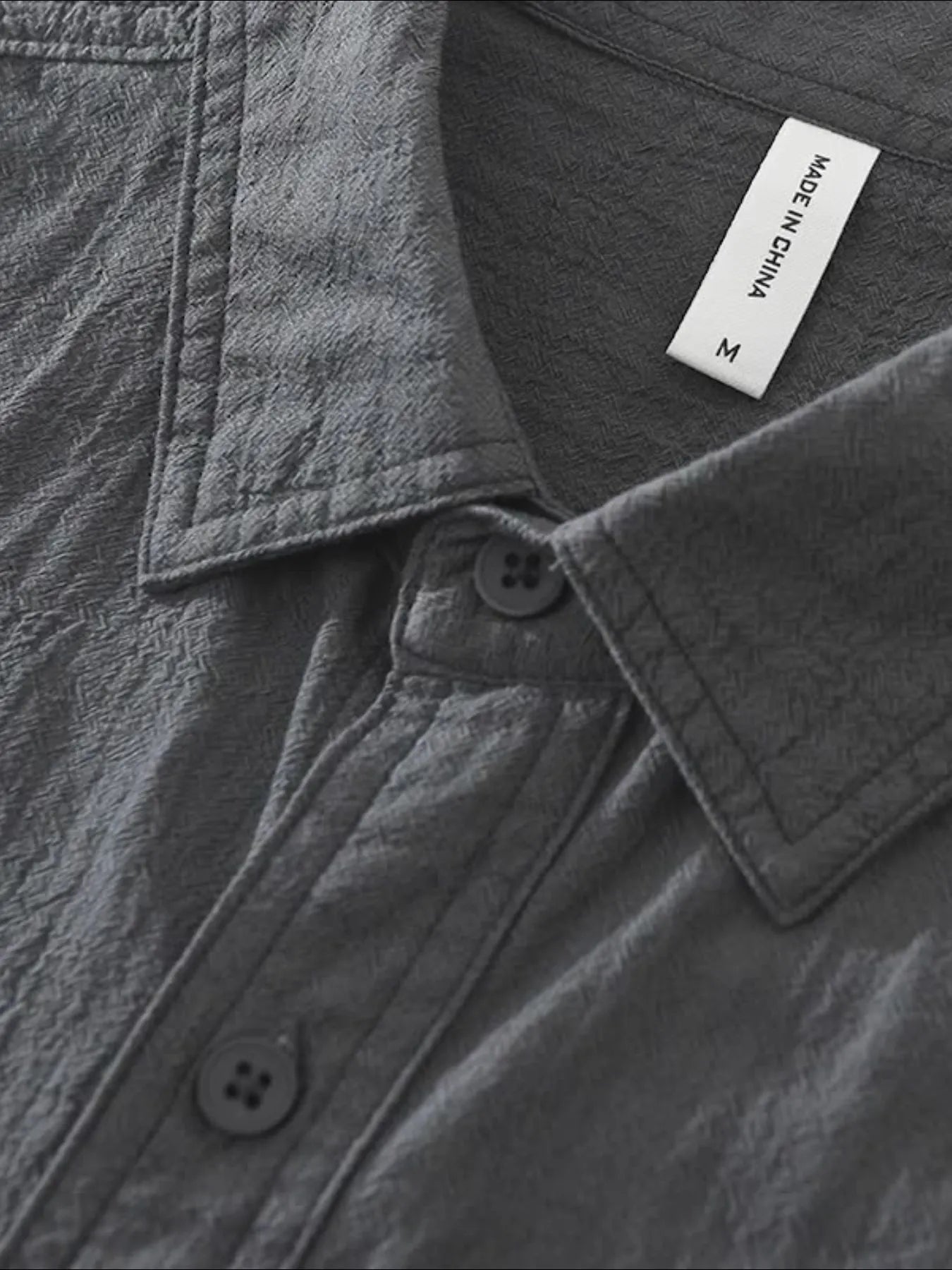 Men's Plus Size Button Up Short Sleeve Shirt