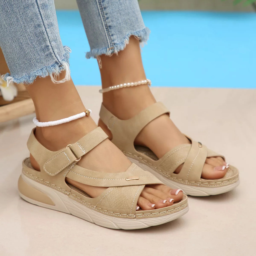 Open Toe Platform Sandals