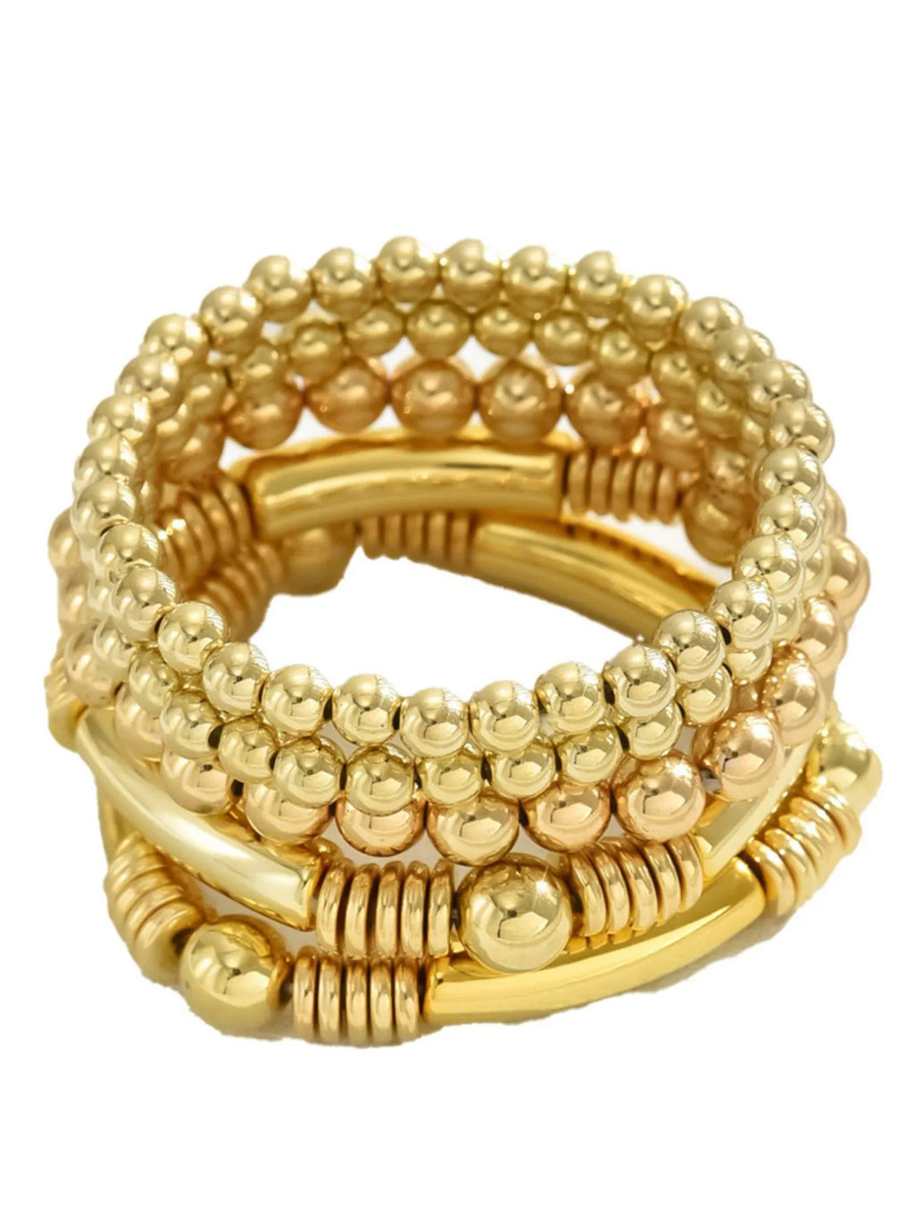 5 Piece Plastic Beaded Bracelet