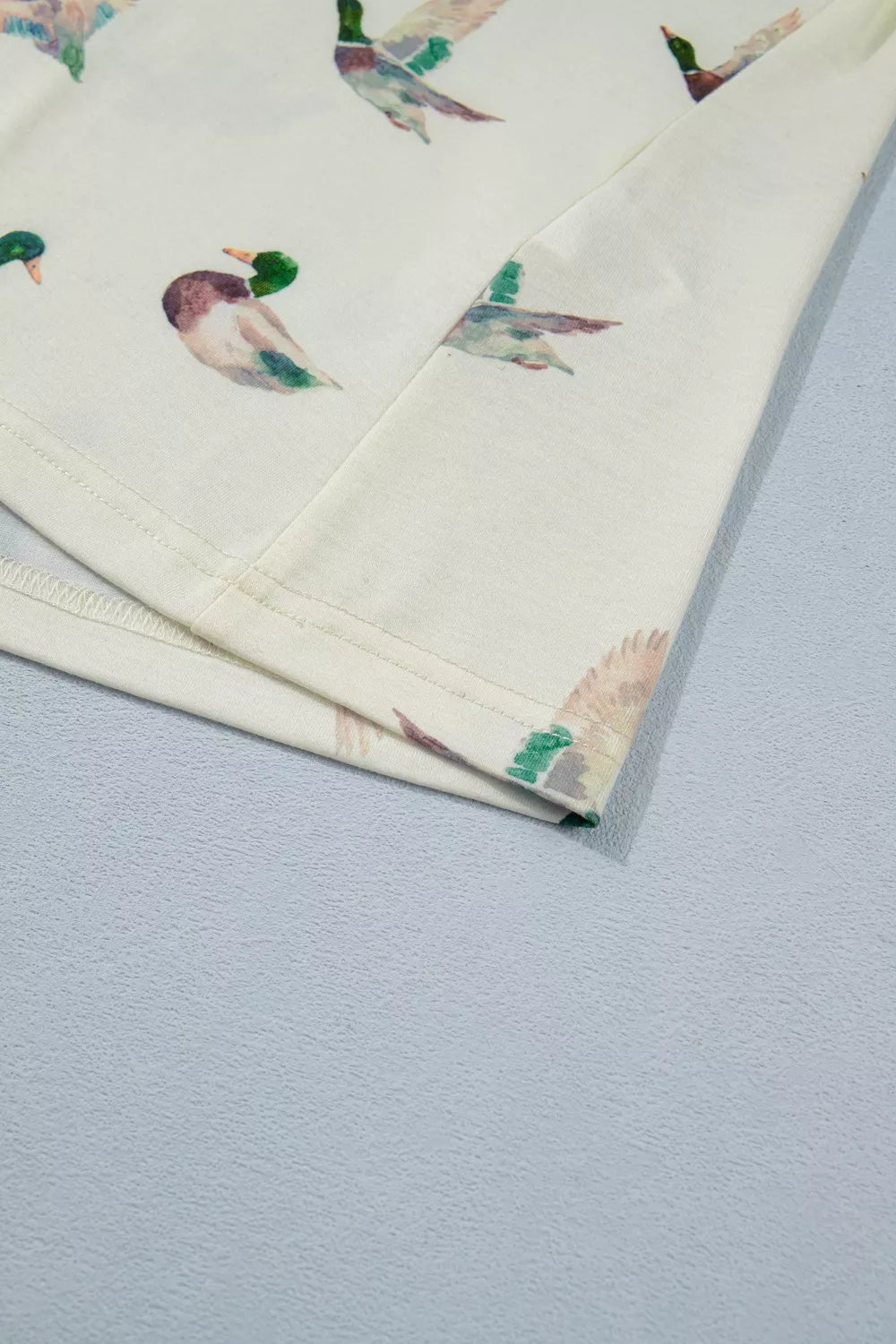 Mallard Print Western Style Tank Top