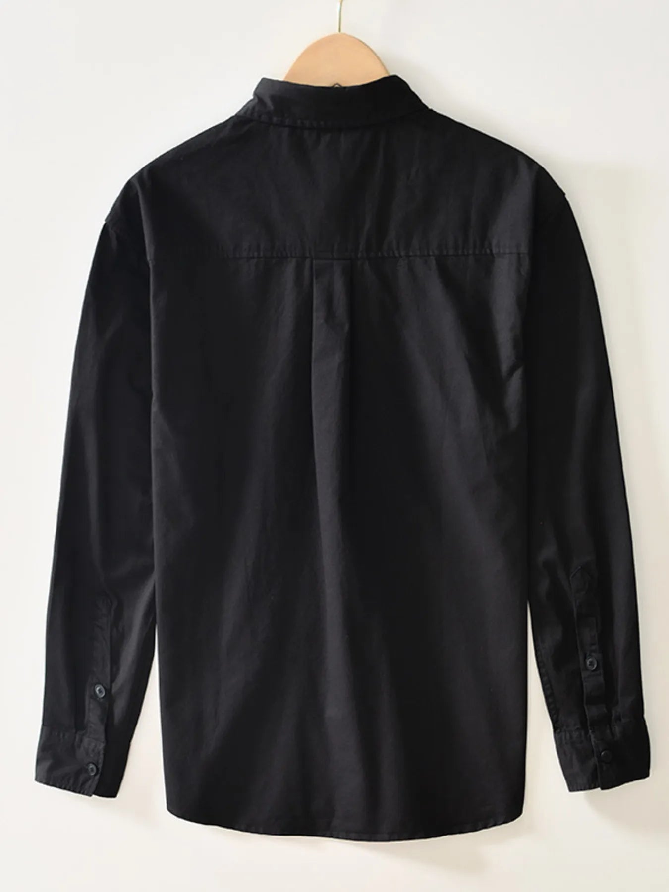 Men's Plus Size Button Up Long Sleeve Shirt