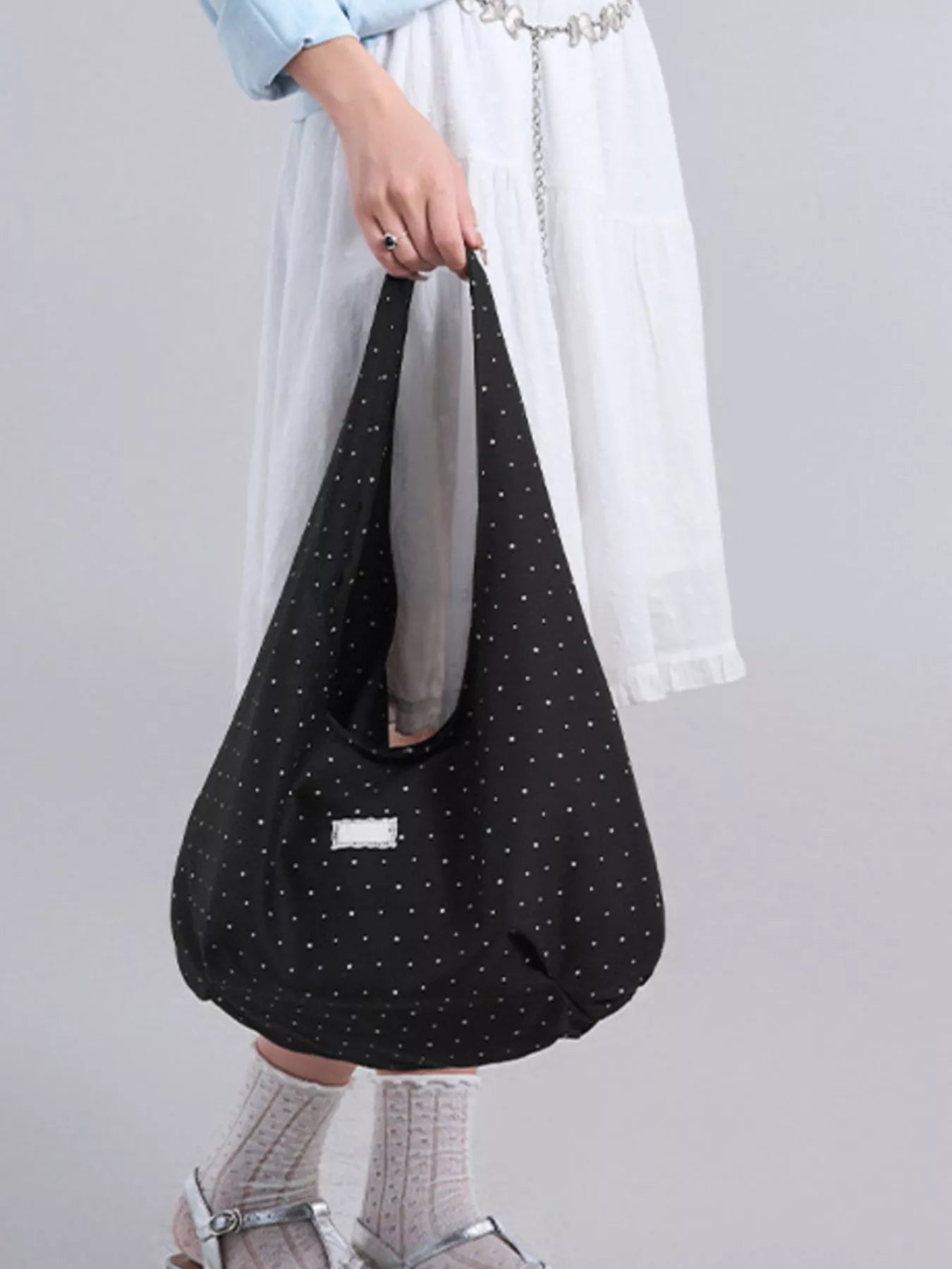 Polka Dot Casual Shoulder Bag