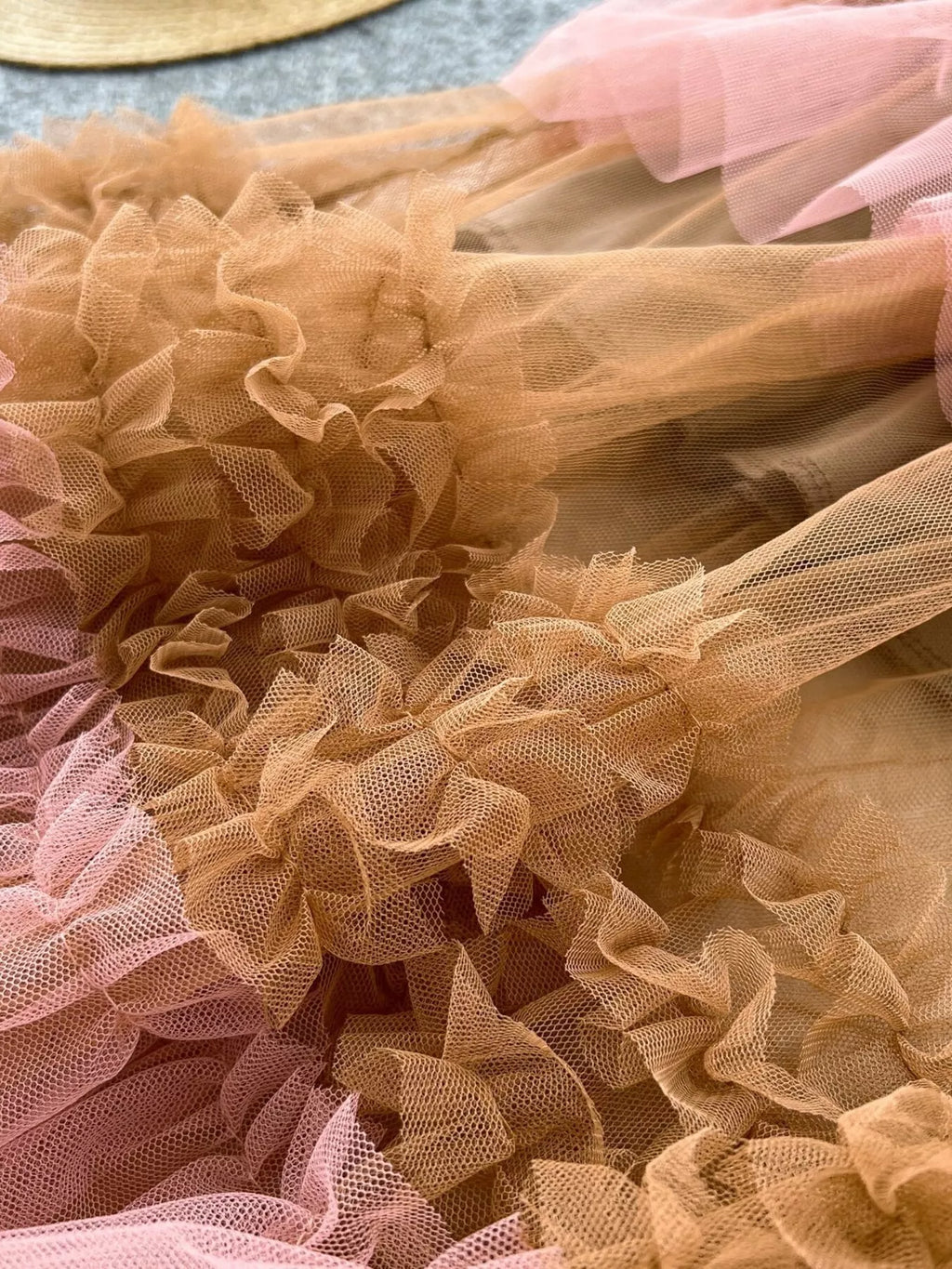 Ruffle Tulle Skirt