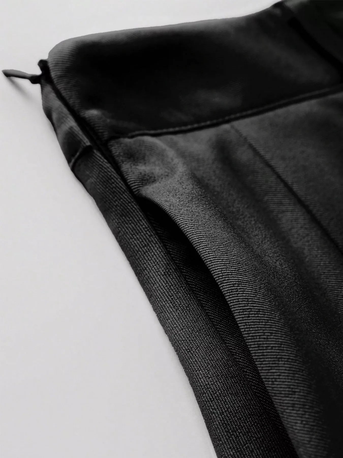 Pleated Mini Skirt