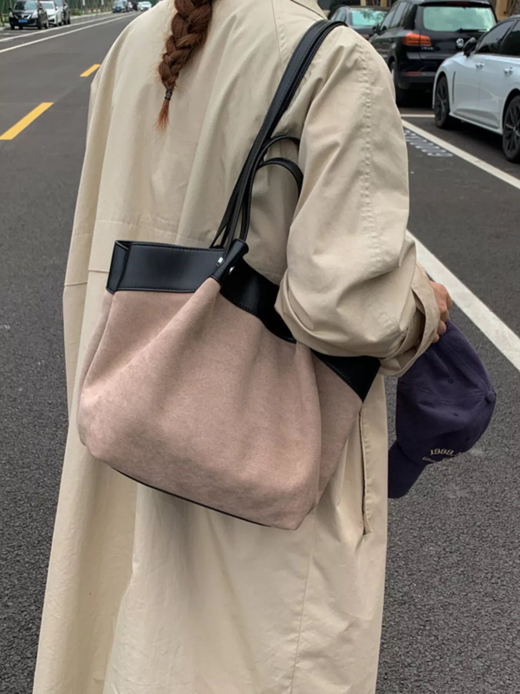 Lightweight Classic Color Tote Bag