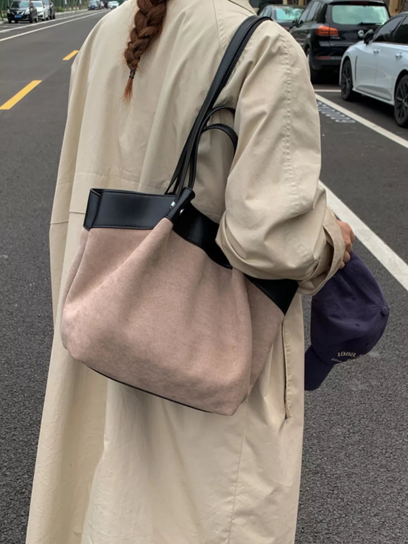Lightweight Classic Color Tote Bag