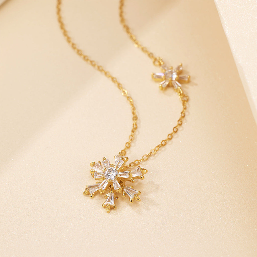 Snowflake Pendant Necklace