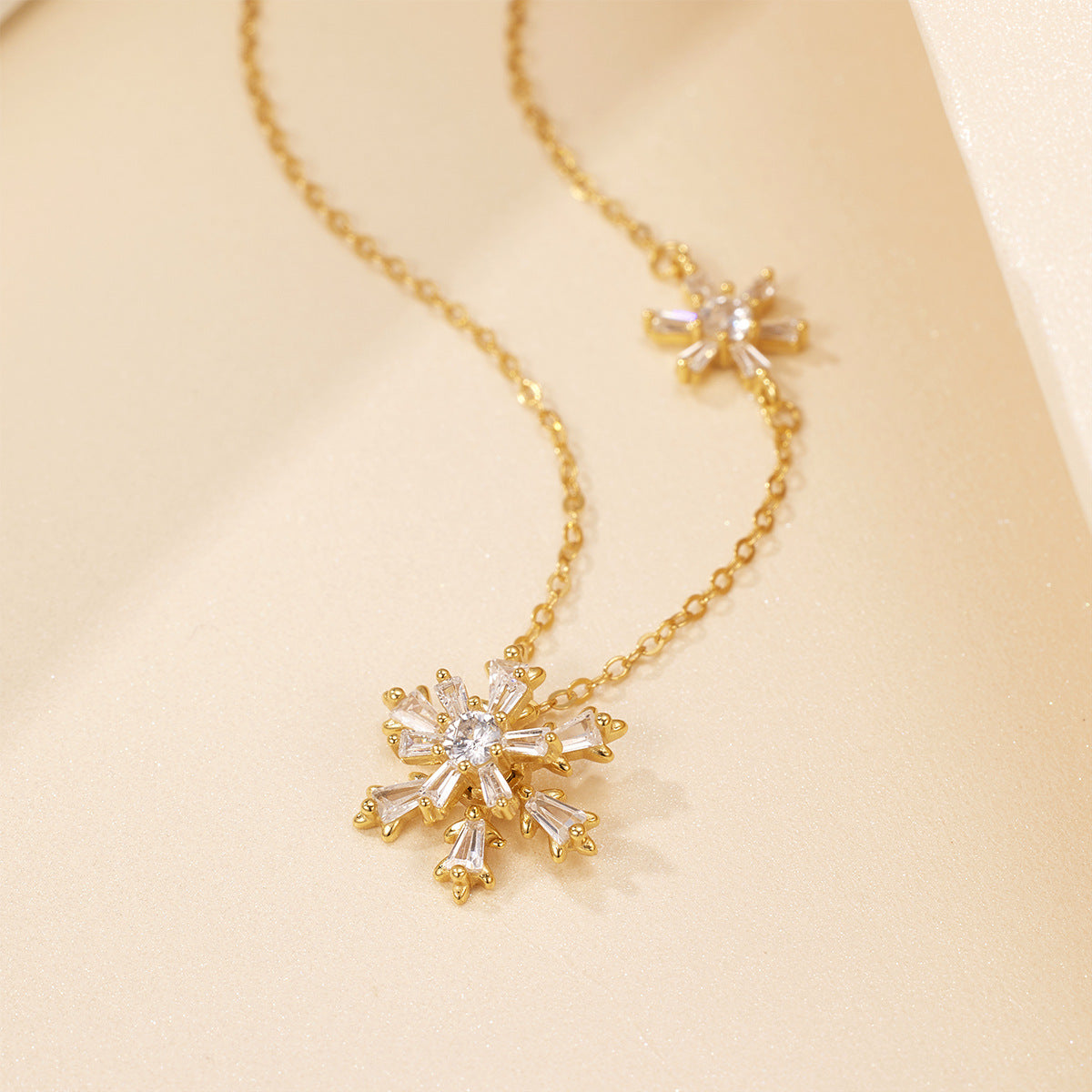 Snowflake Pendant Necklace