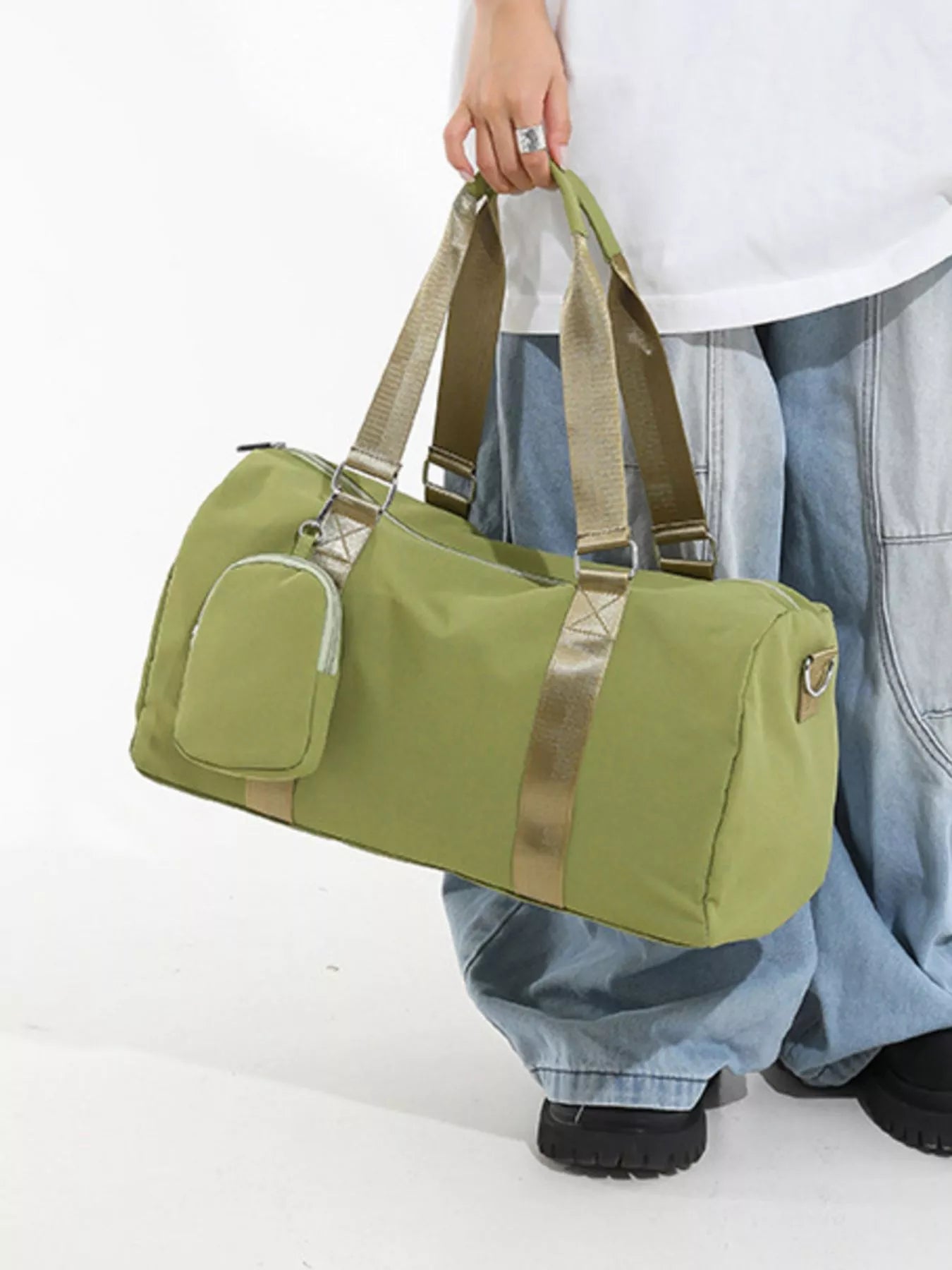 Duffle Bag with Detachable Pouch