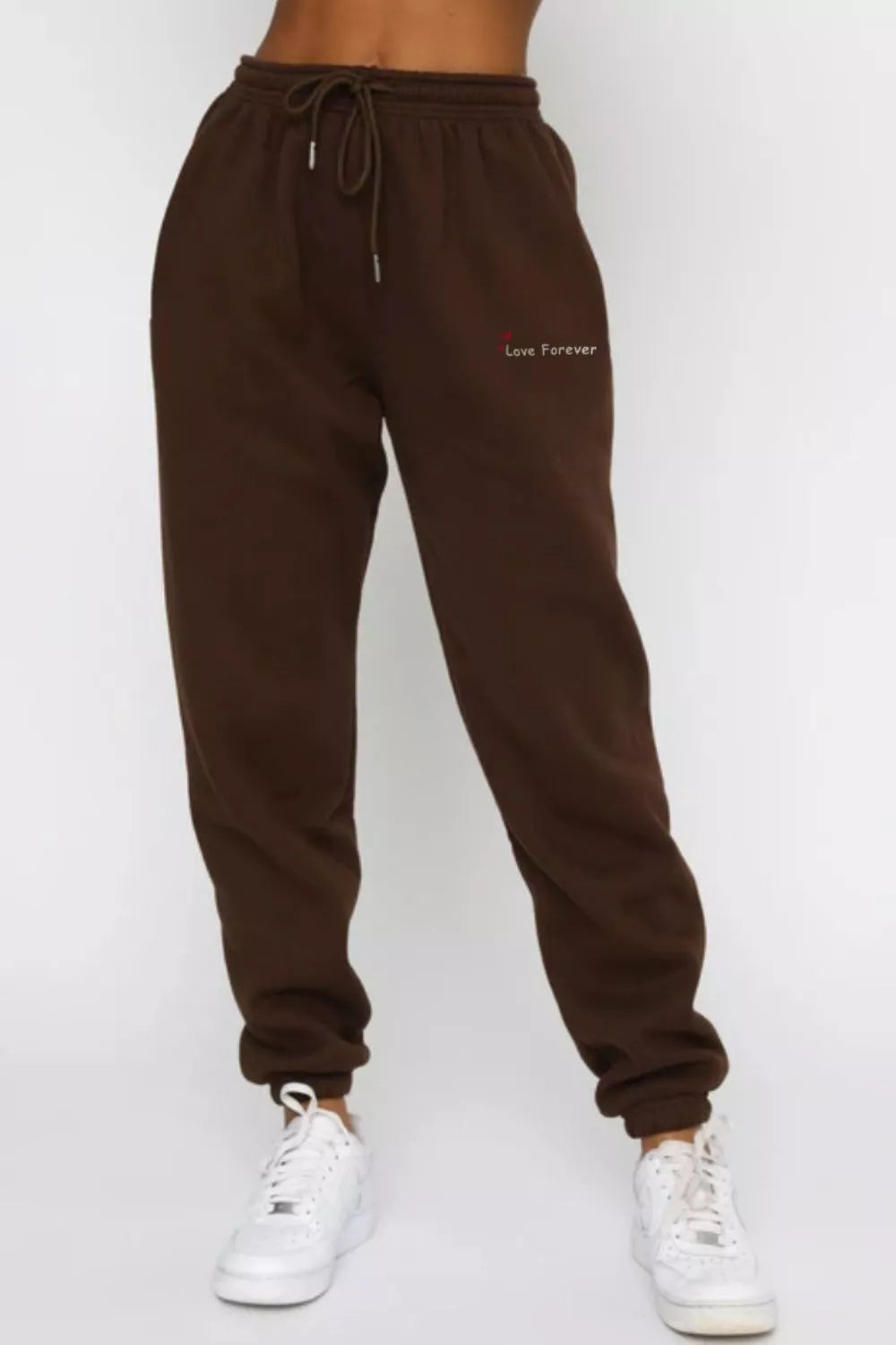 Round Neck Sweatshirt and Joggers Set