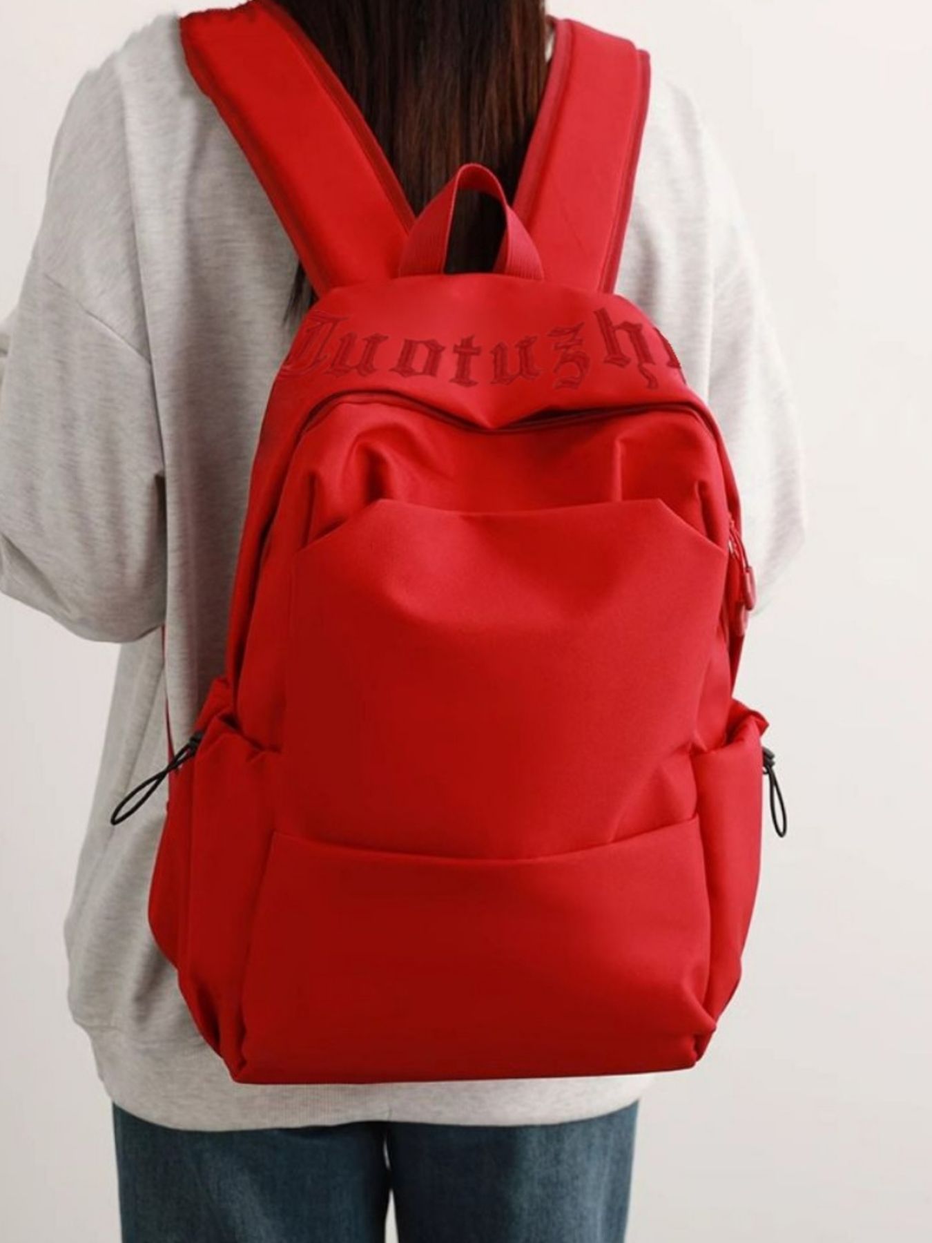 Lightweight Drawstring Backpack Bag