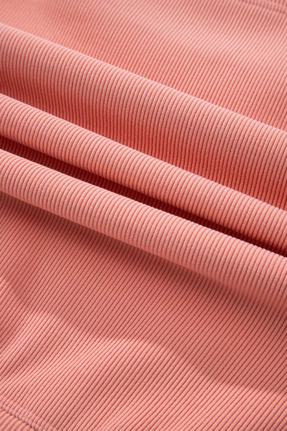 Ribbed Round Neck Top and Pants Set