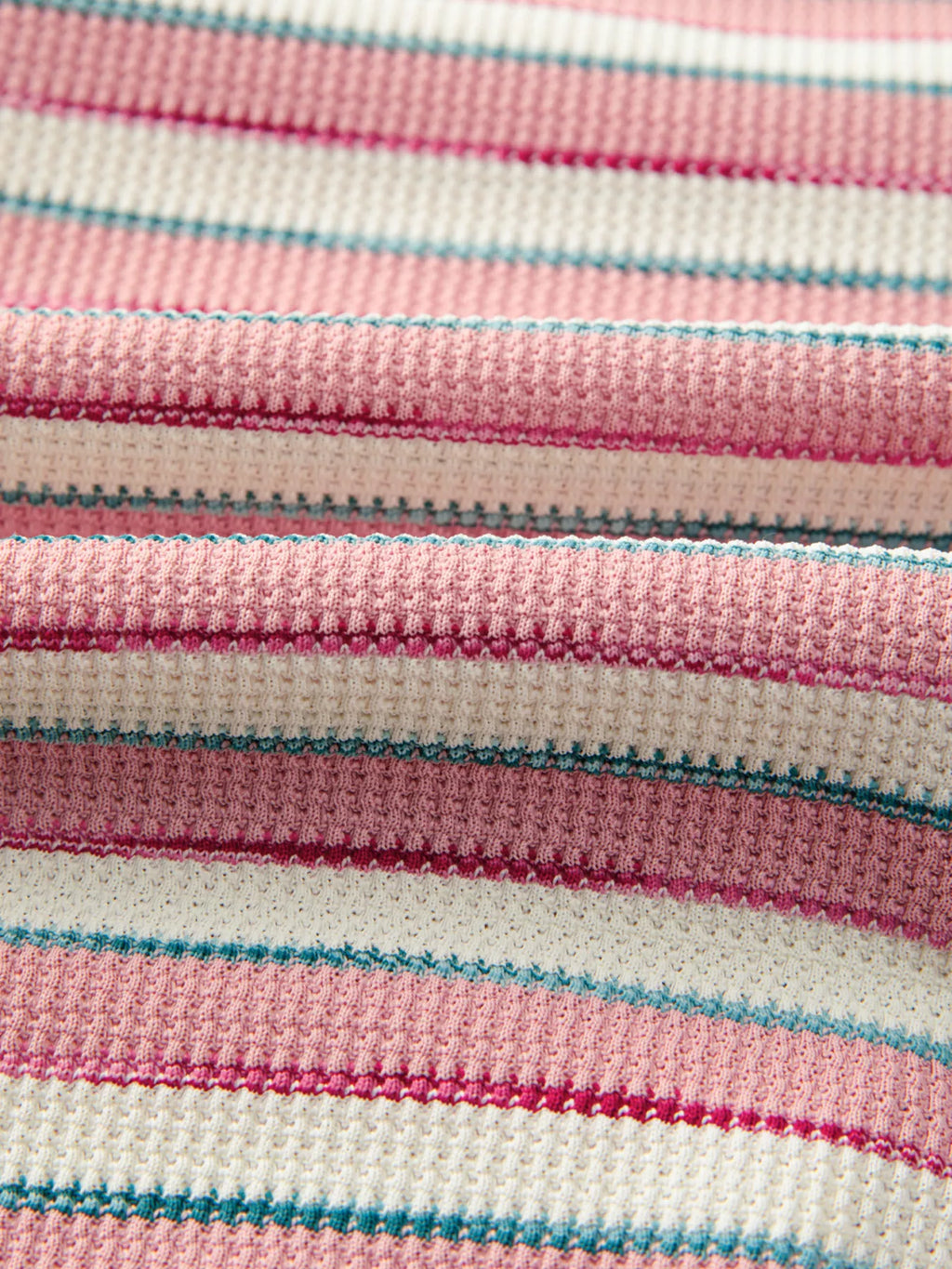 Stripe Stitched Detail Color Block Patchwork Oversized Top