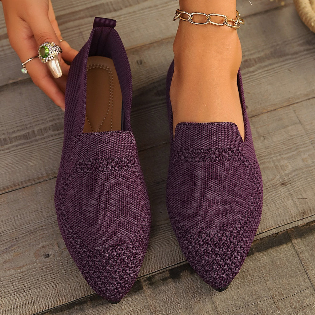 Pointed-Toe Slip-Ons