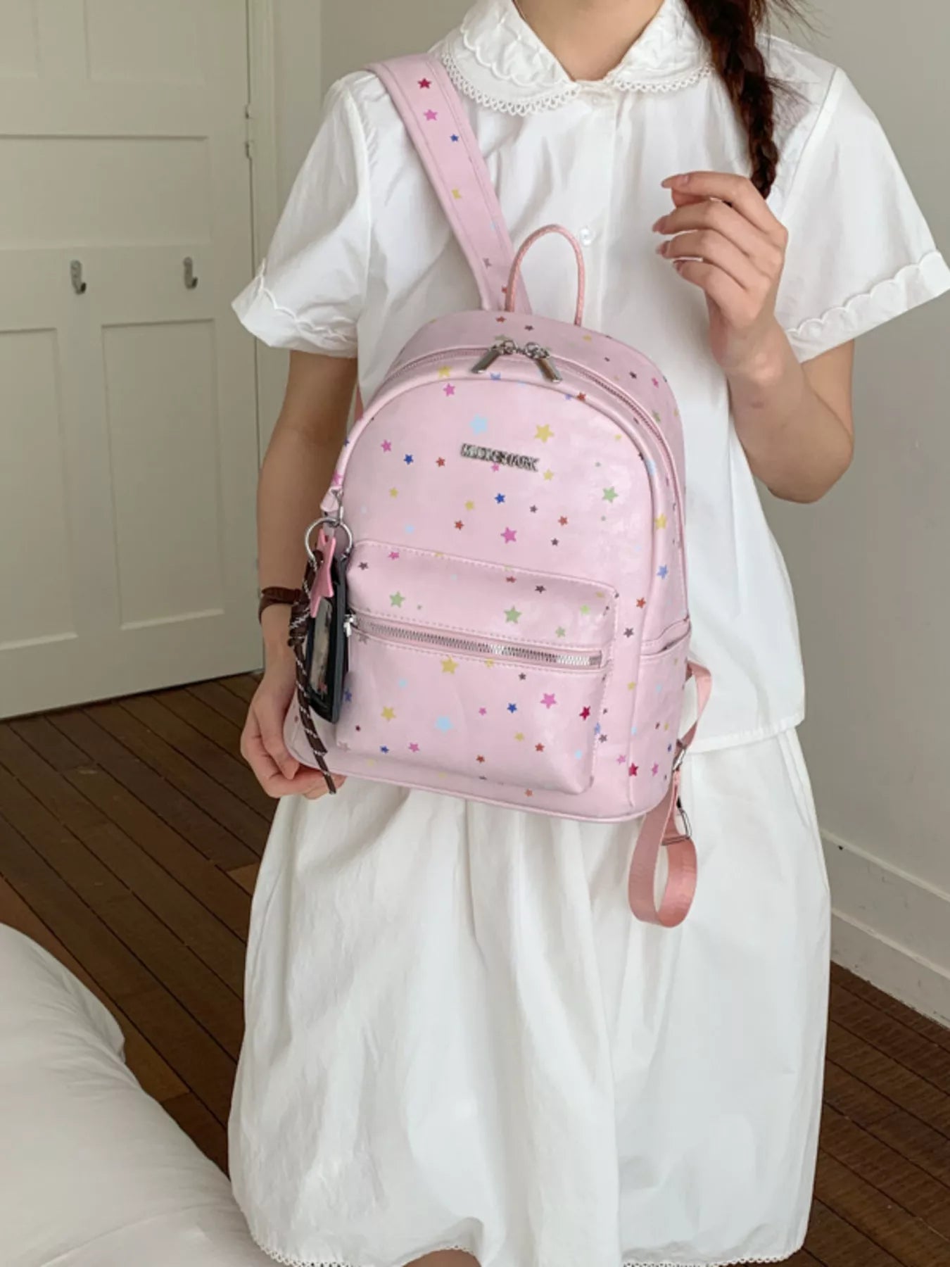 Star Pattern Backpack Bag