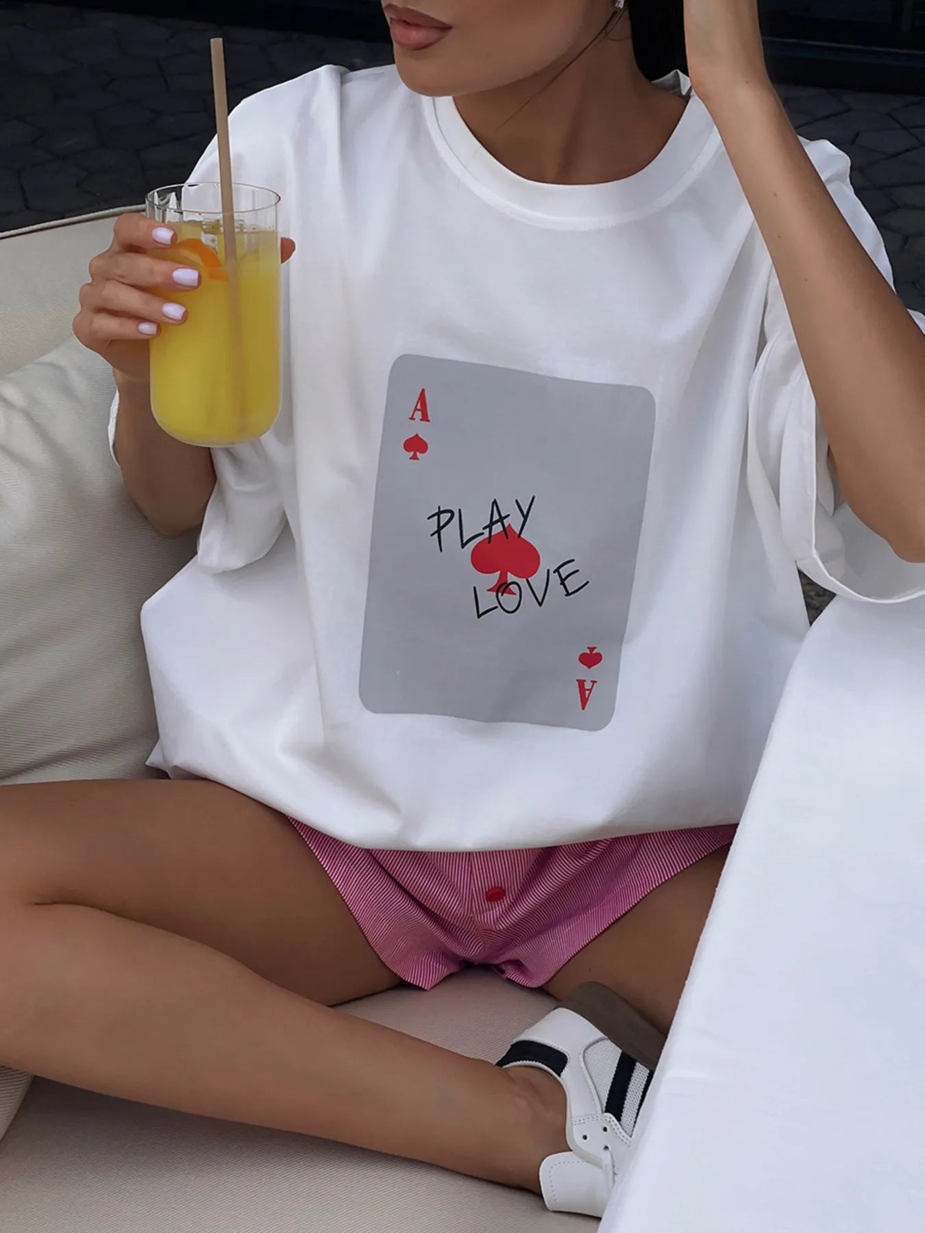 Graphic Round Neck Half Sleeve T-Shirt