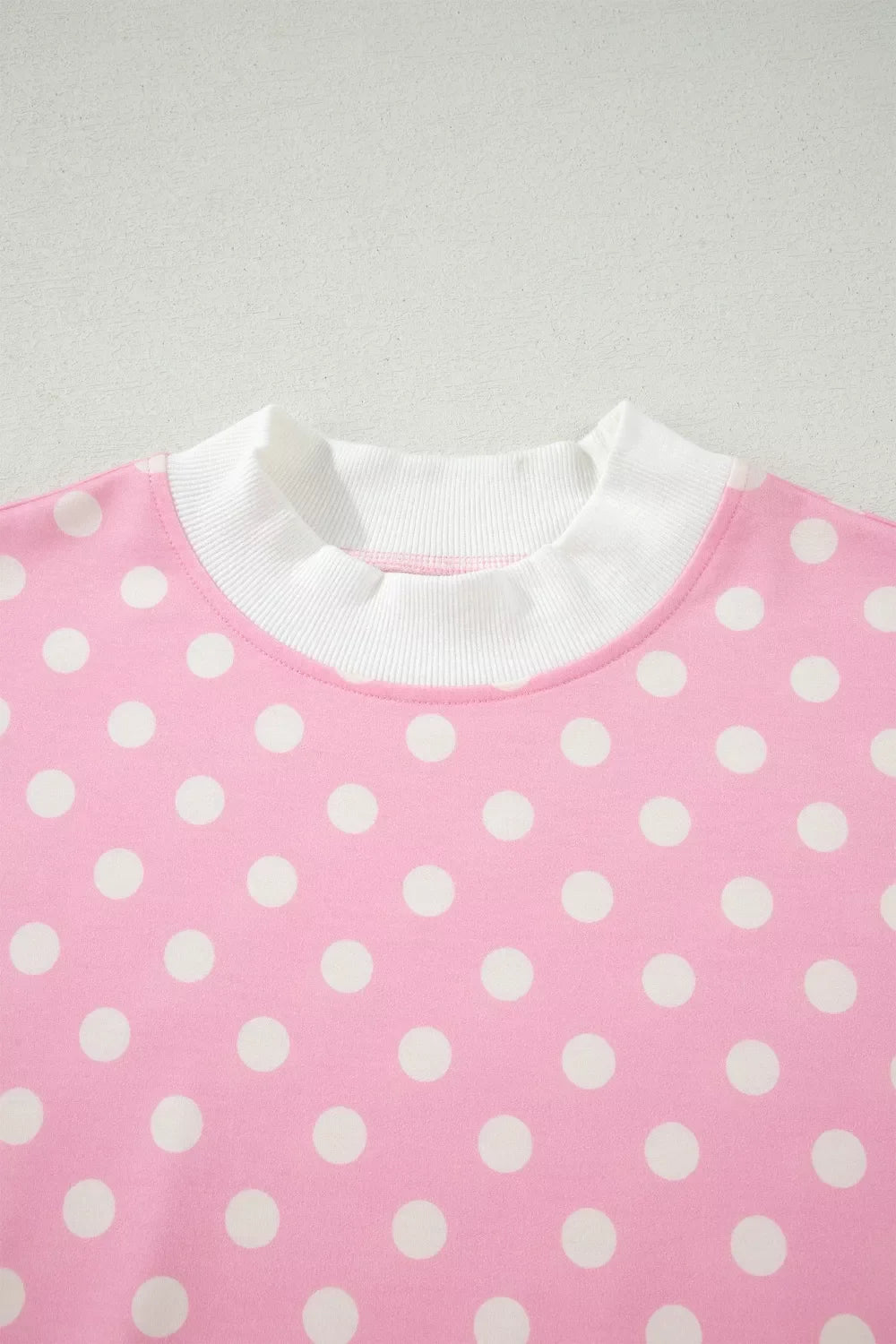Polka Dot Short Sleeve Top and Shorts Set
