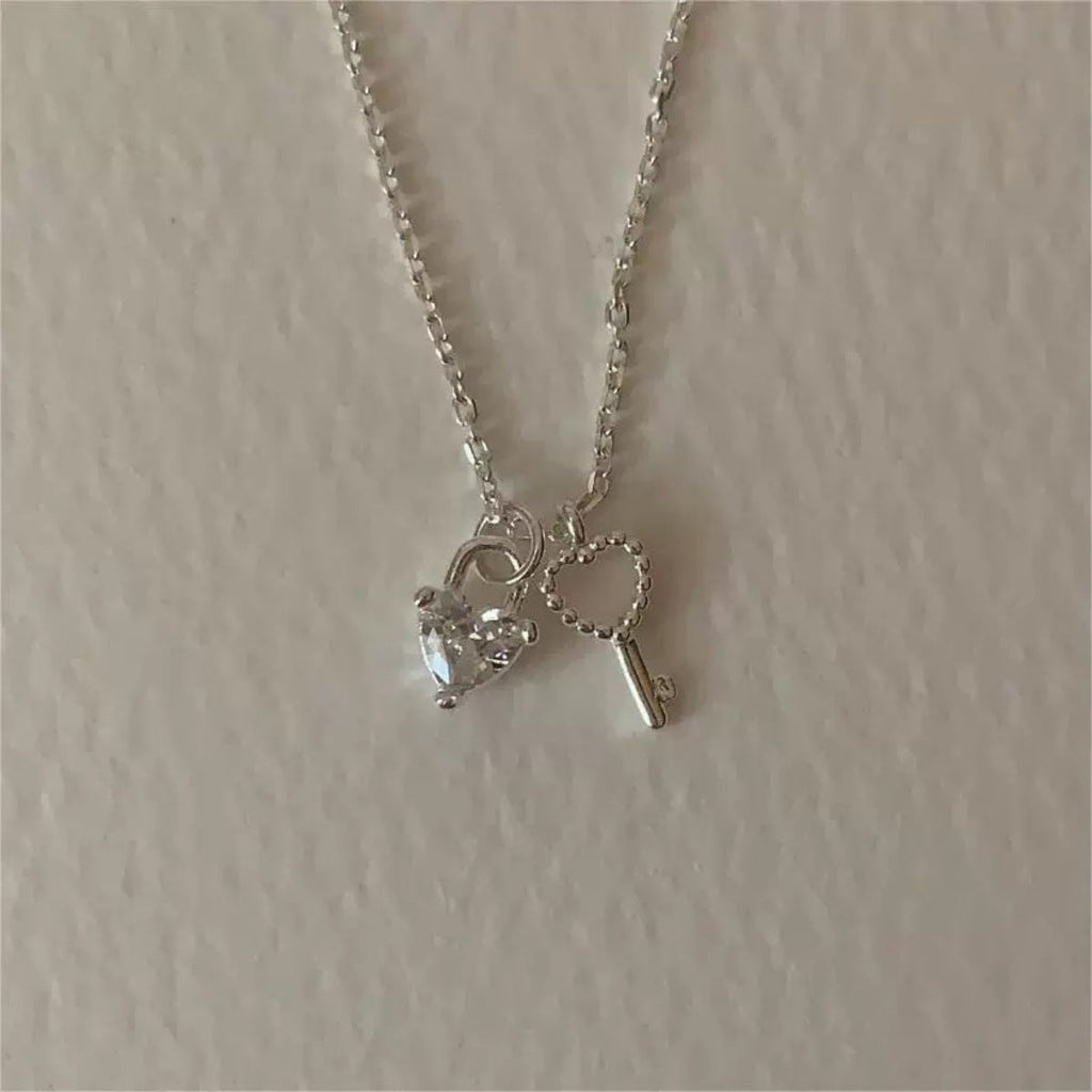 925 Sterling Silver Heart Necklace
