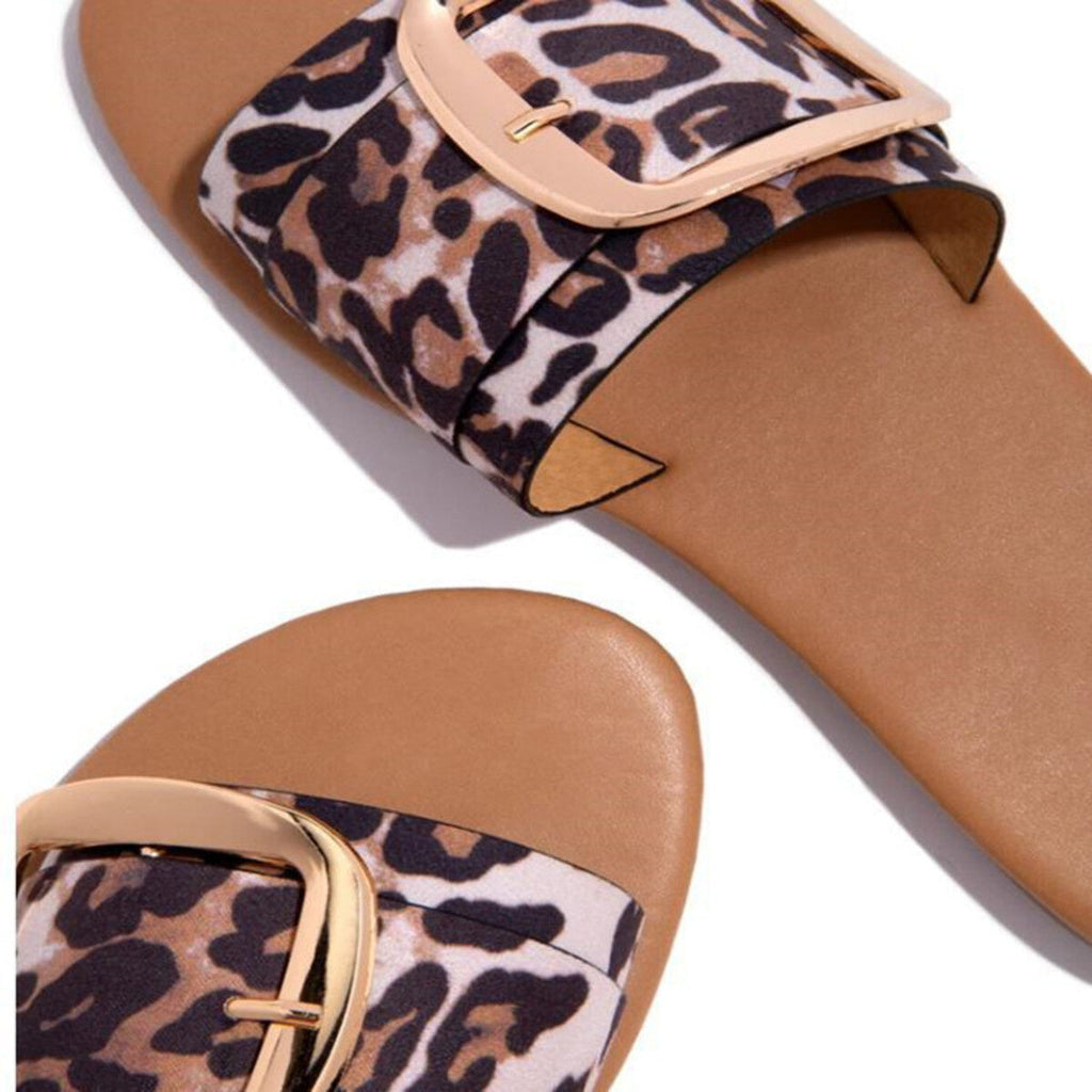Open Toe Buckle Sandals