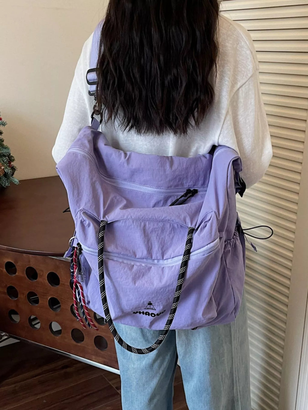 Lightweight Oxford Cloth Travel Duffel Bag