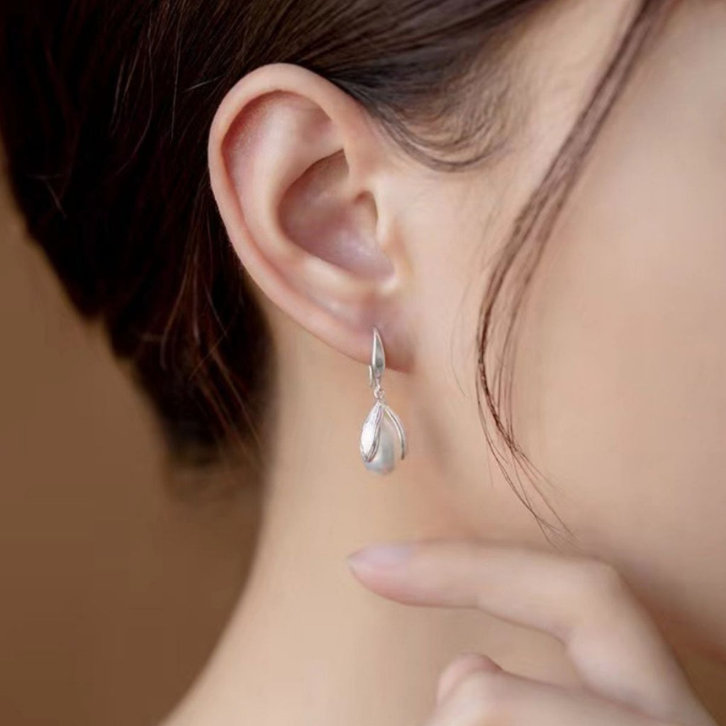 925 Sterling Silver Drop Earrings