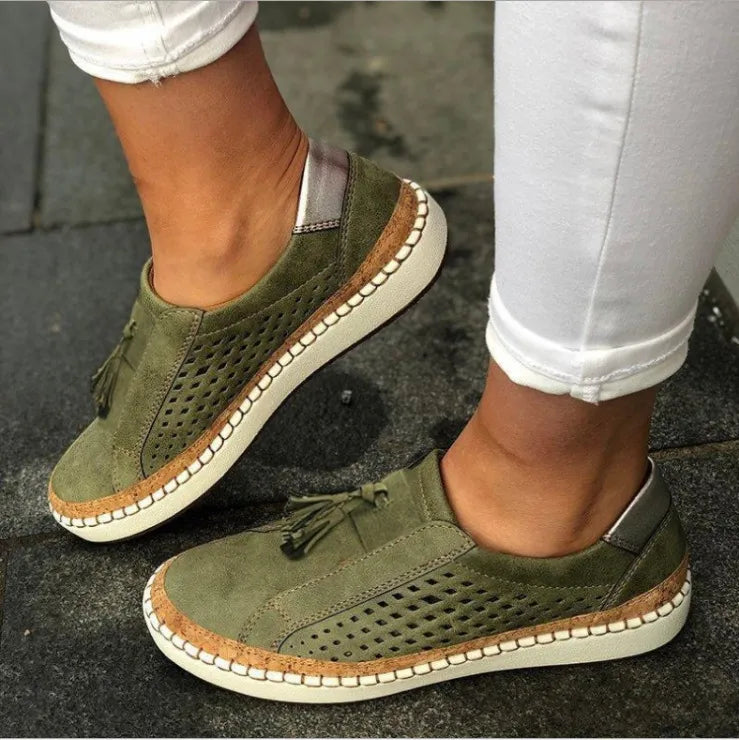 Tassel Round Toe Loafers