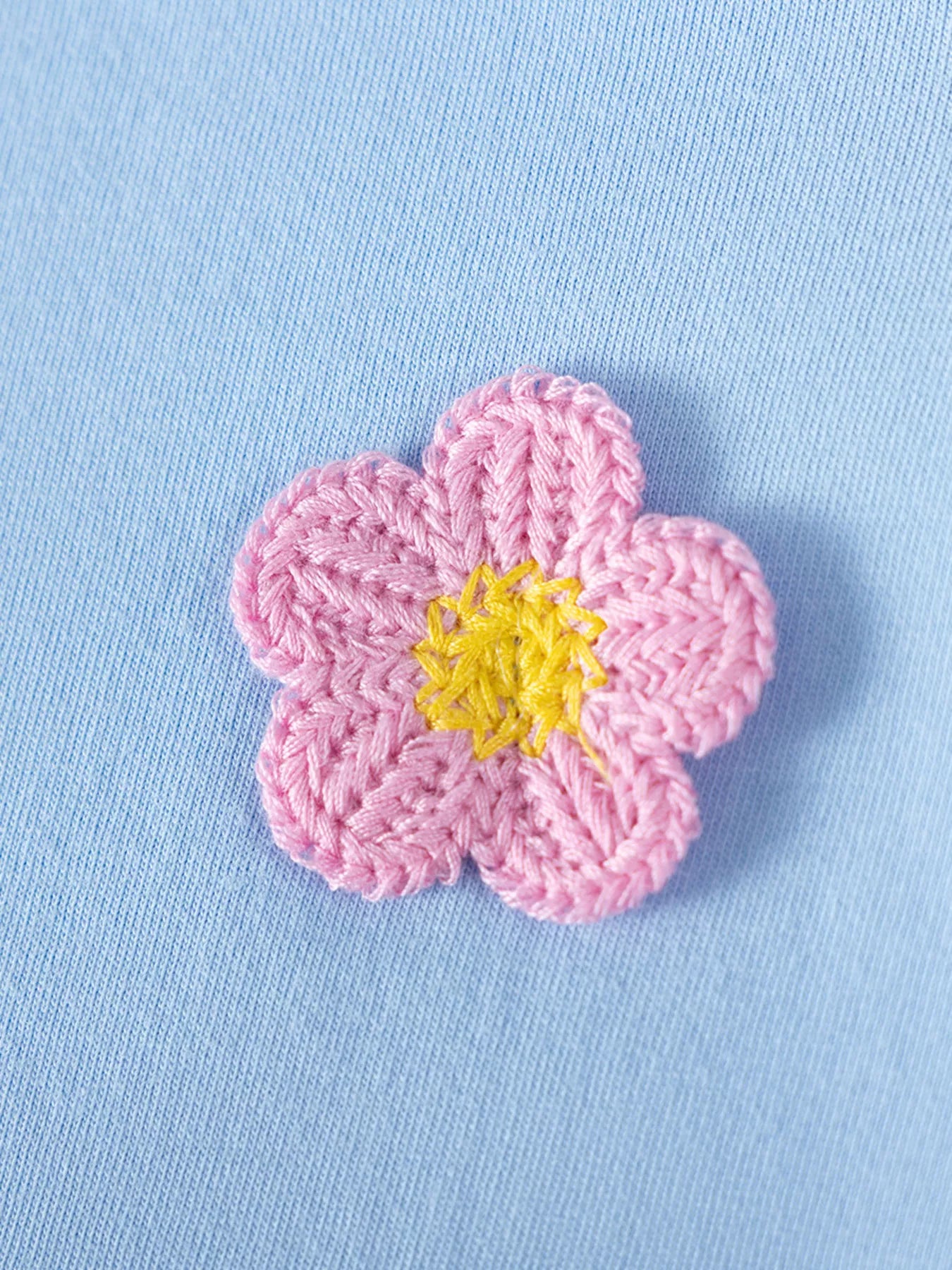 Children's Flower Round Neck Dress