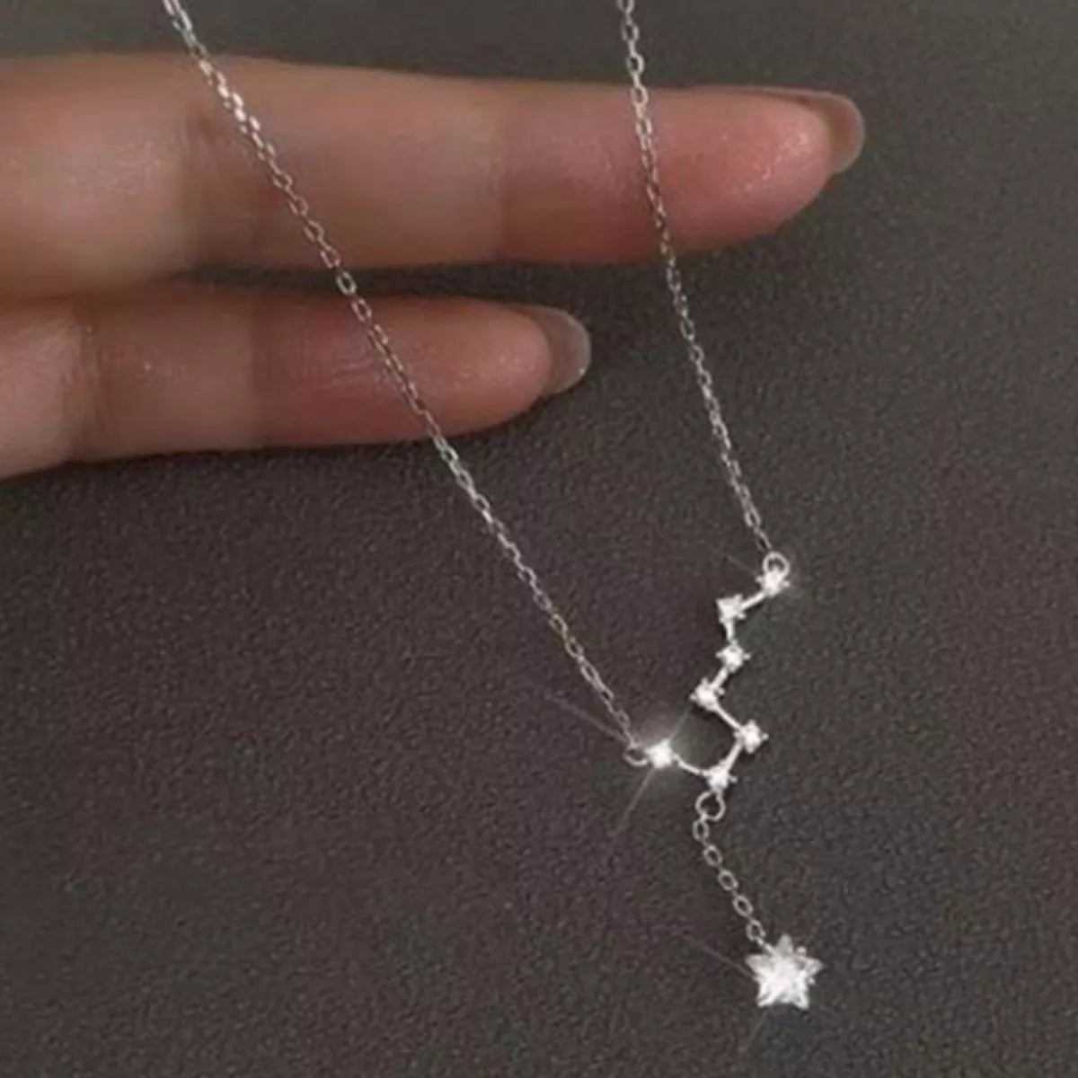 925 Sterling Silver Star Necklace