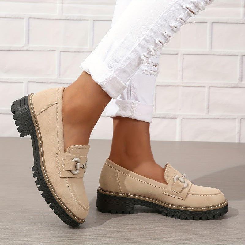 Women’s Horsebit Loafers – Elegant Flat Loafers for Work & Casual Wear