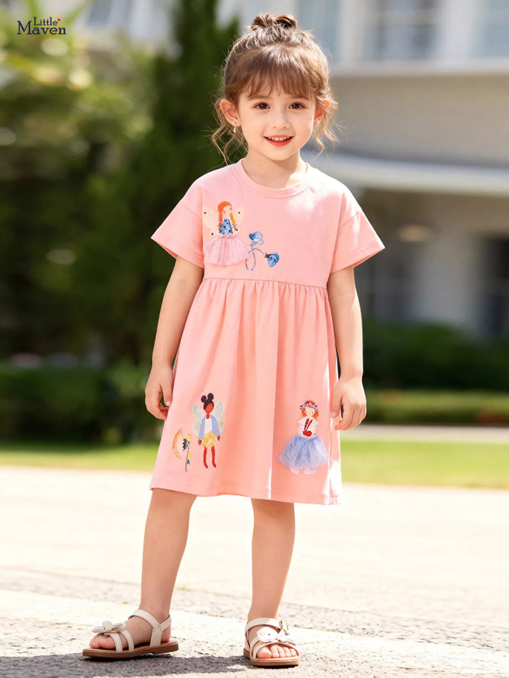 Children's Fairy Short Sleeve Dress