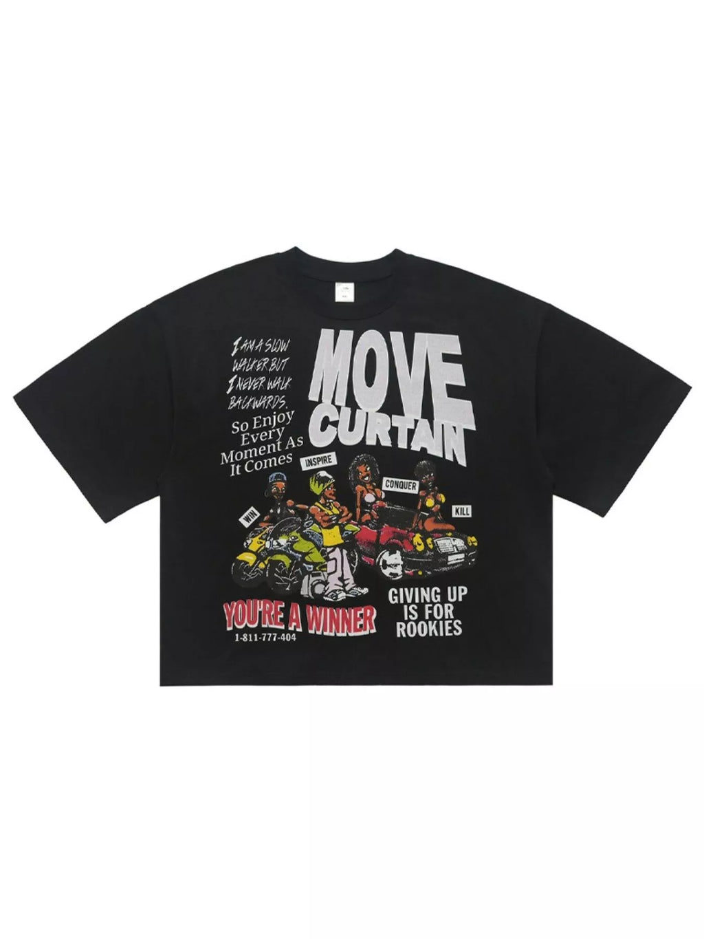 Men's Graphic Round Neck Short Sleeve T-Shirt