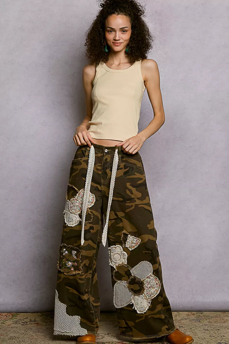 POL Round Neck Ribbed Tank