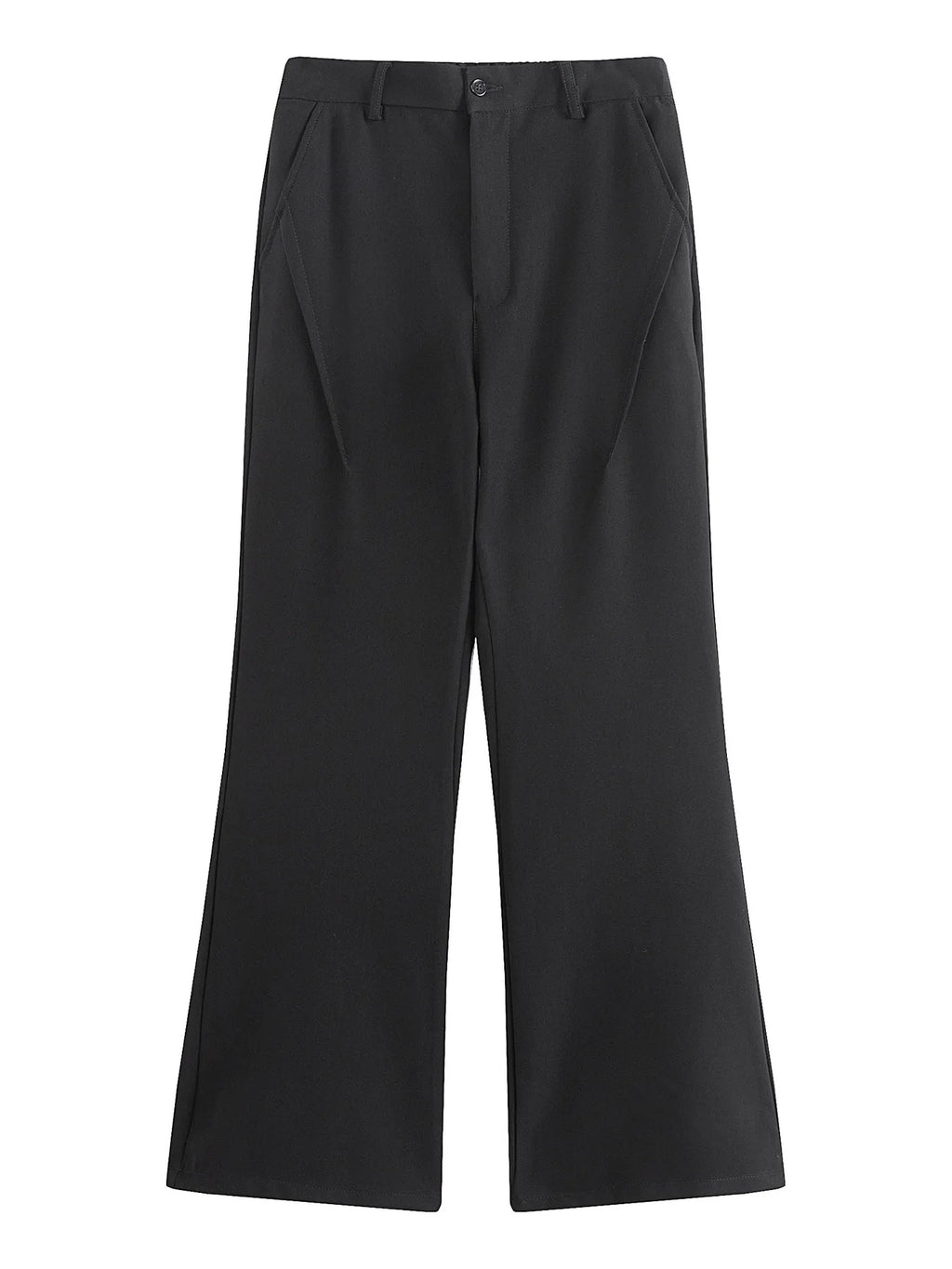 Men's Full Size Relaxed Fit Wide Leg Casual Pants Plus Size