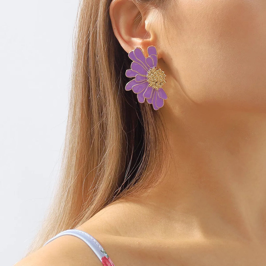 Flower Stud Earrings